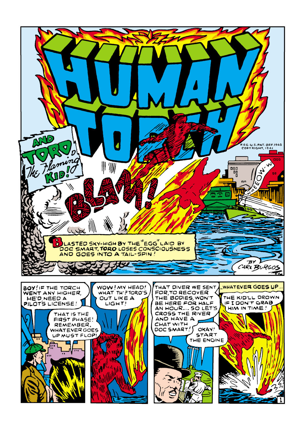 Read online The Human Torch (1940) comic -  Issue #5a - 25