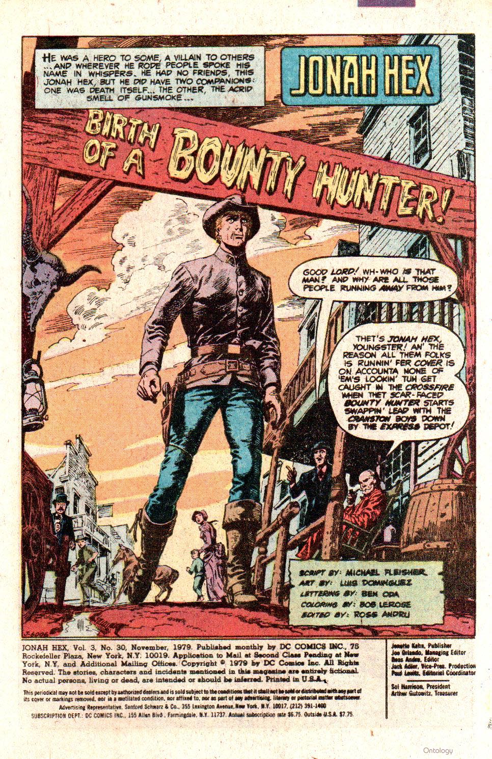 Read online Jonah Hex (1977) comic -  Issue #30 - 3