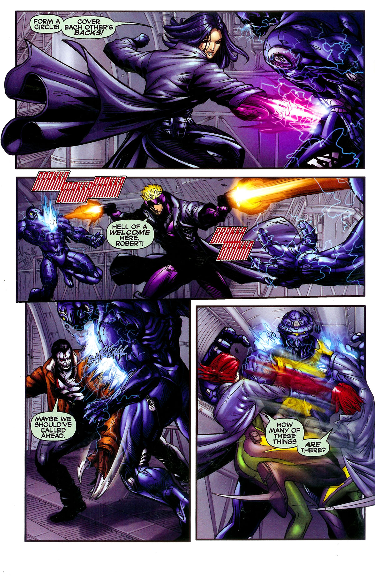 Read online Cyberforce (2006) comic -  Issue #3 - 12