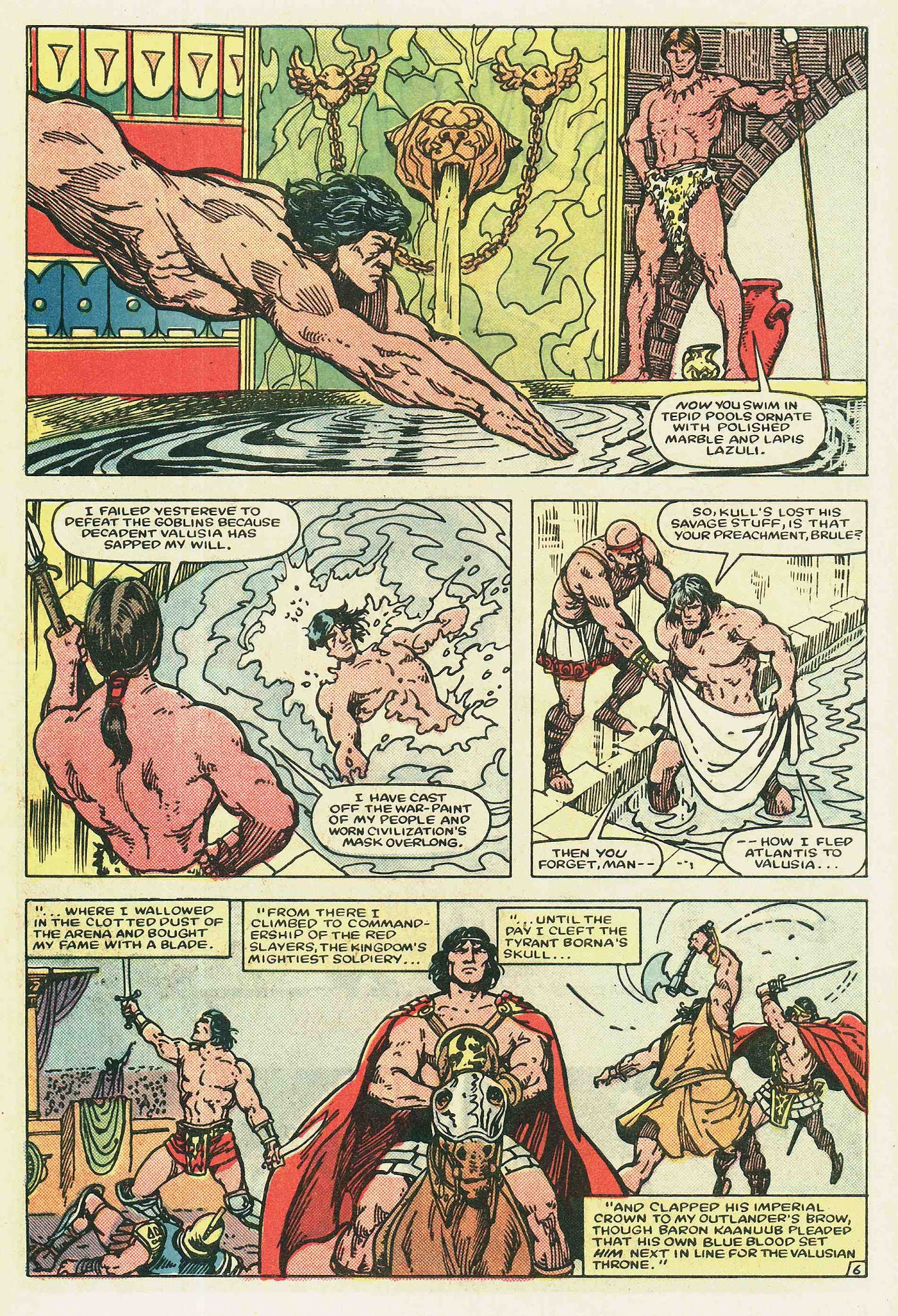 Read online Kull The Conqueror (1983) comic -  Issue #7 - 7