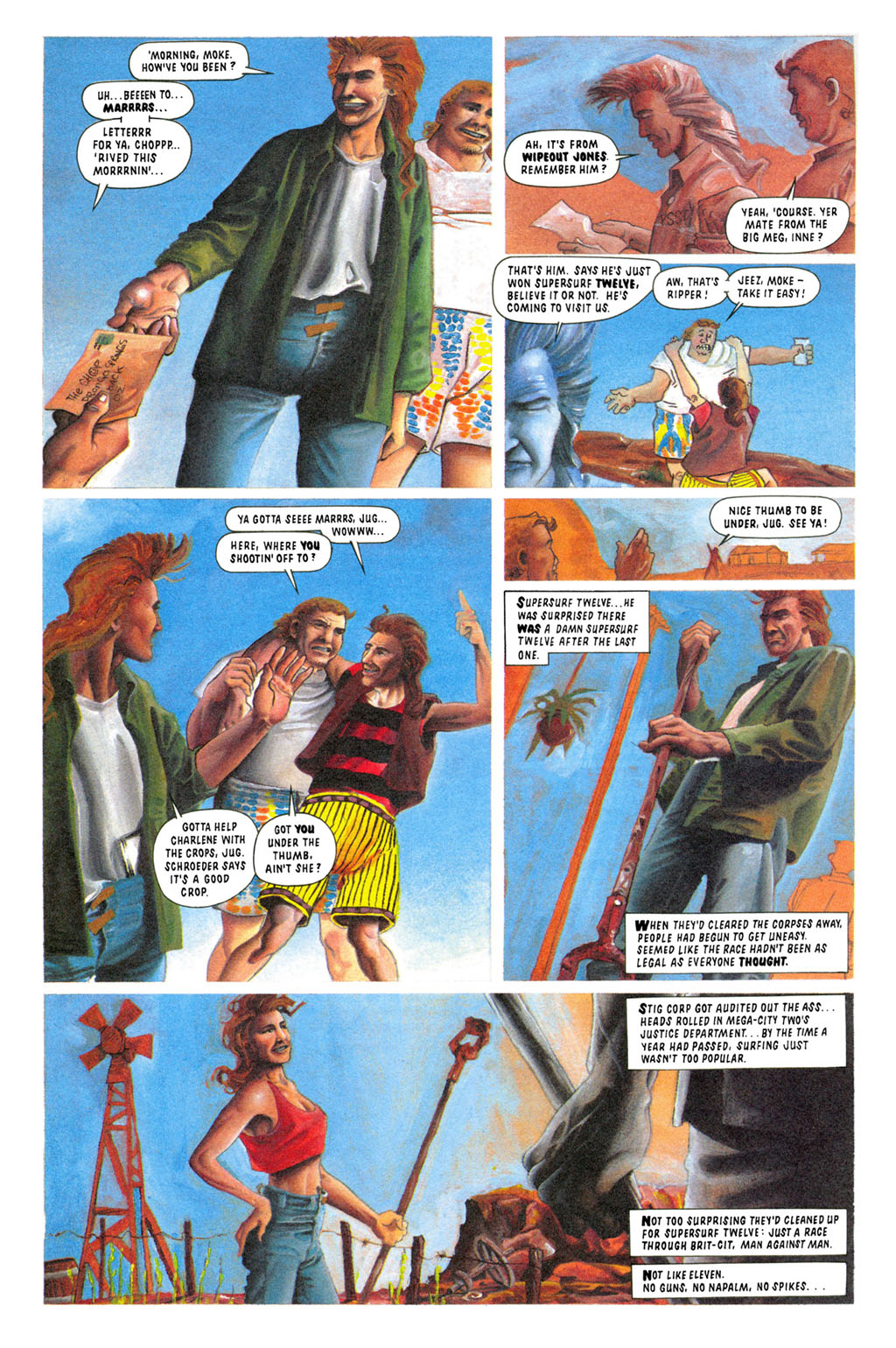 Read online Judge Dredd: The Megazine comic -  Issue #1 - 17