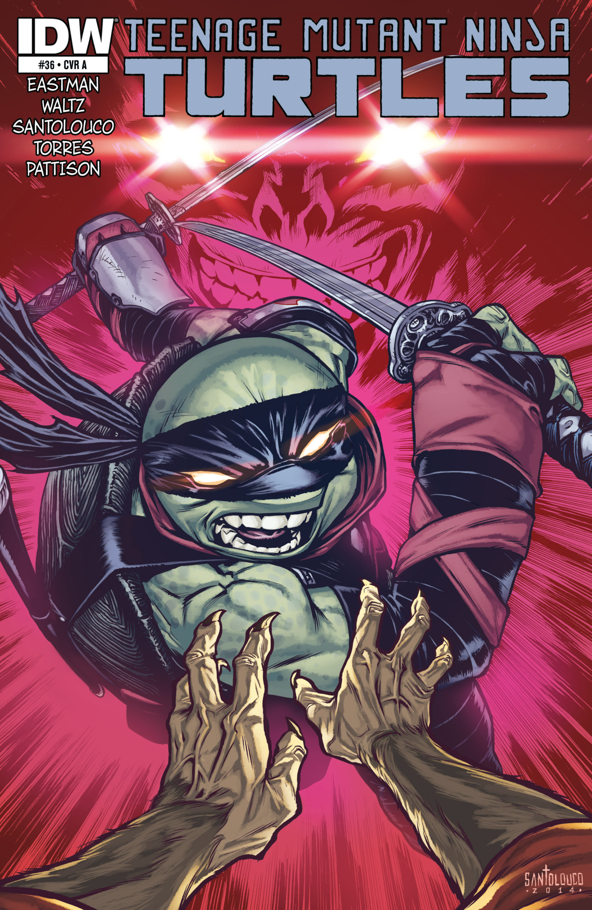 Read online Teenage Mutant Ninja Turtles (2011) comic -  Issue #36 - 1