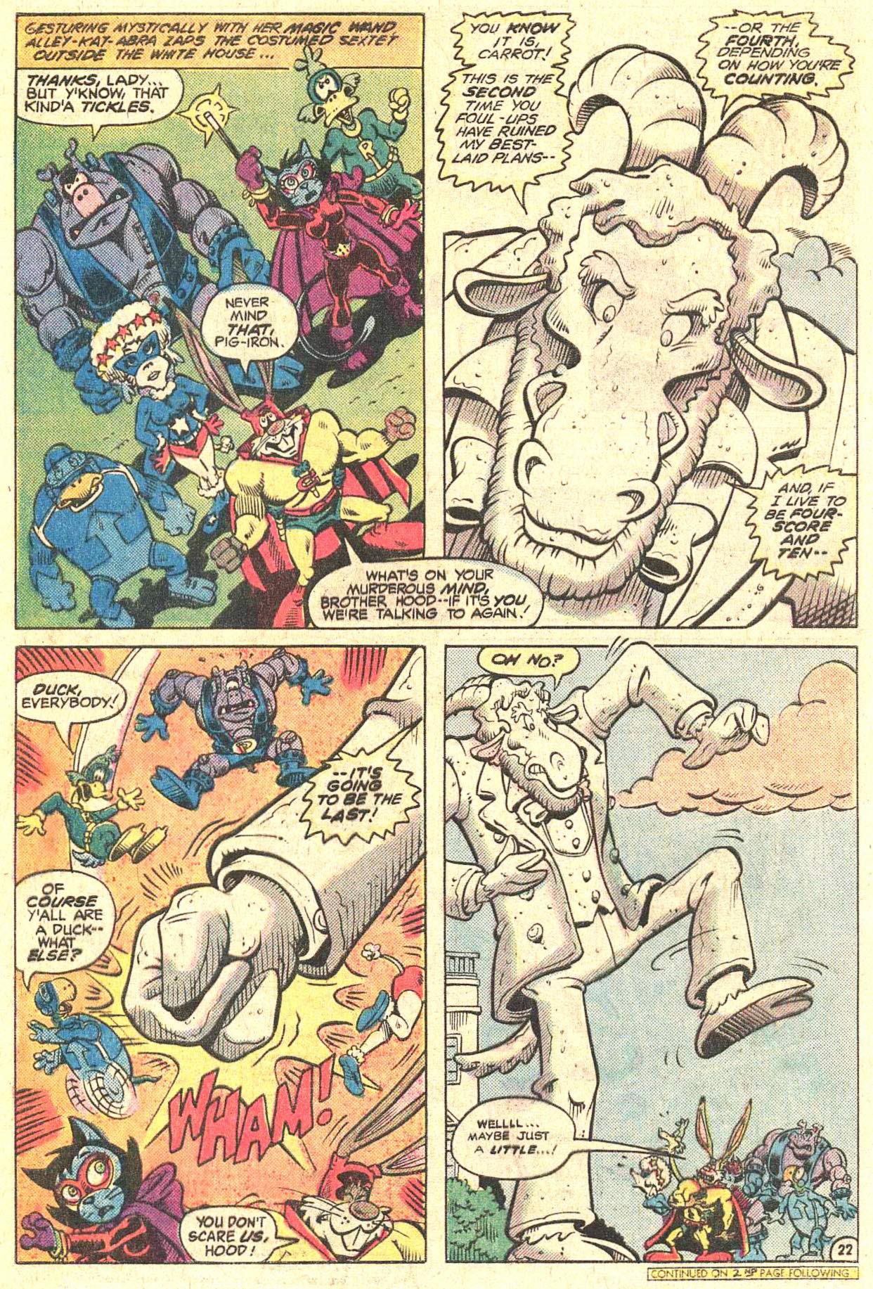 Read online Captain Carrot and His Amazing Zoo Crew! comic -  Issue #3 - 23