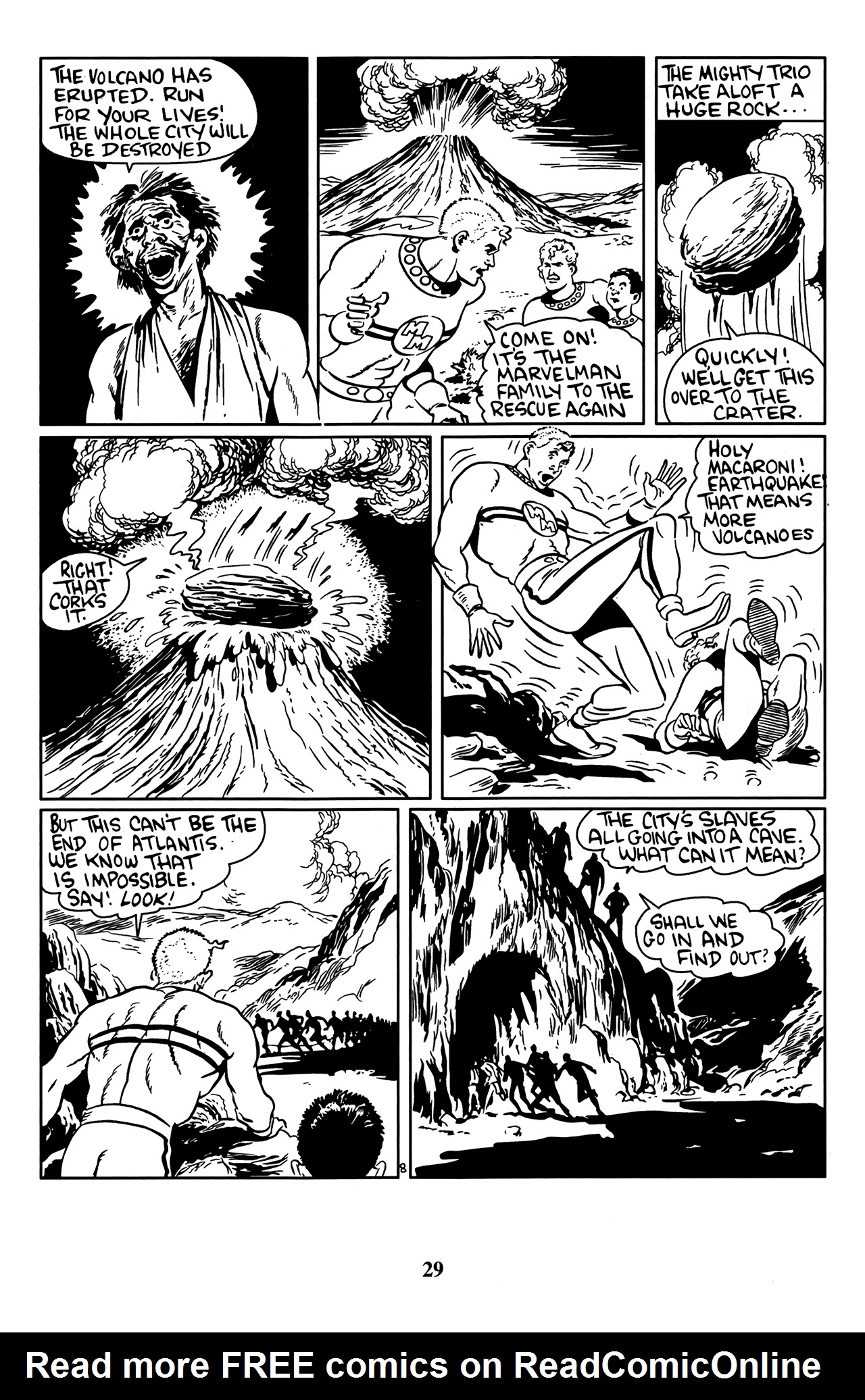 Read online Marvelman Family's Finest comic -  Issue #4 - 32