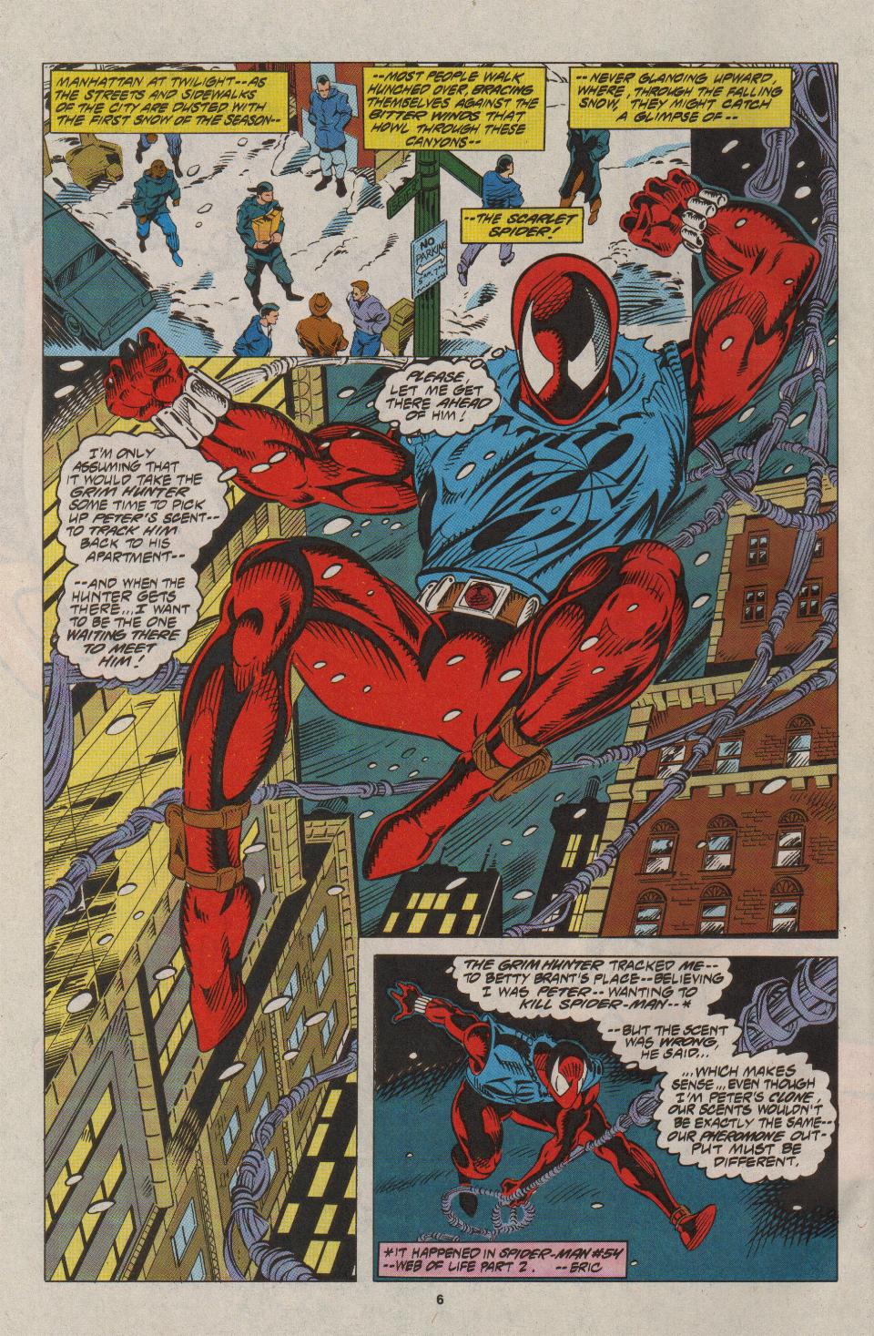 Read online Web of Spider-Man (1985) comic -  Issue #121 - 6