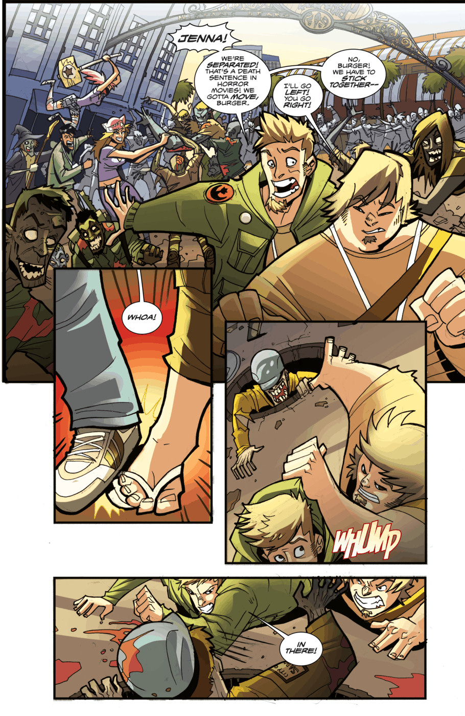 Read online Fanboys vs. Zombies comic -  Issue #10 - 7