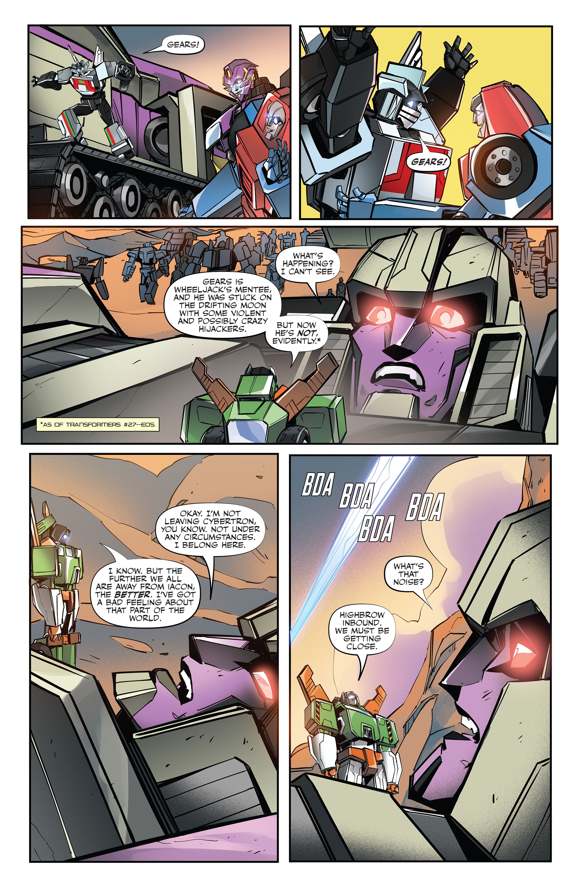 Read online Transformers: Escape comic -  Issue #3 - 19