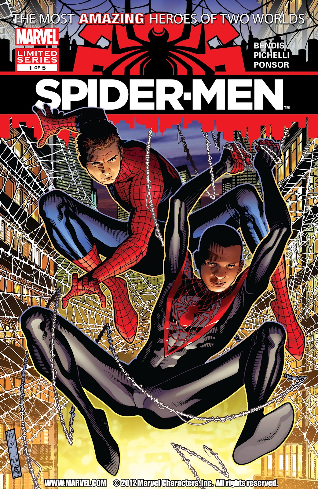 Spider-Men issue 1 - Page 1