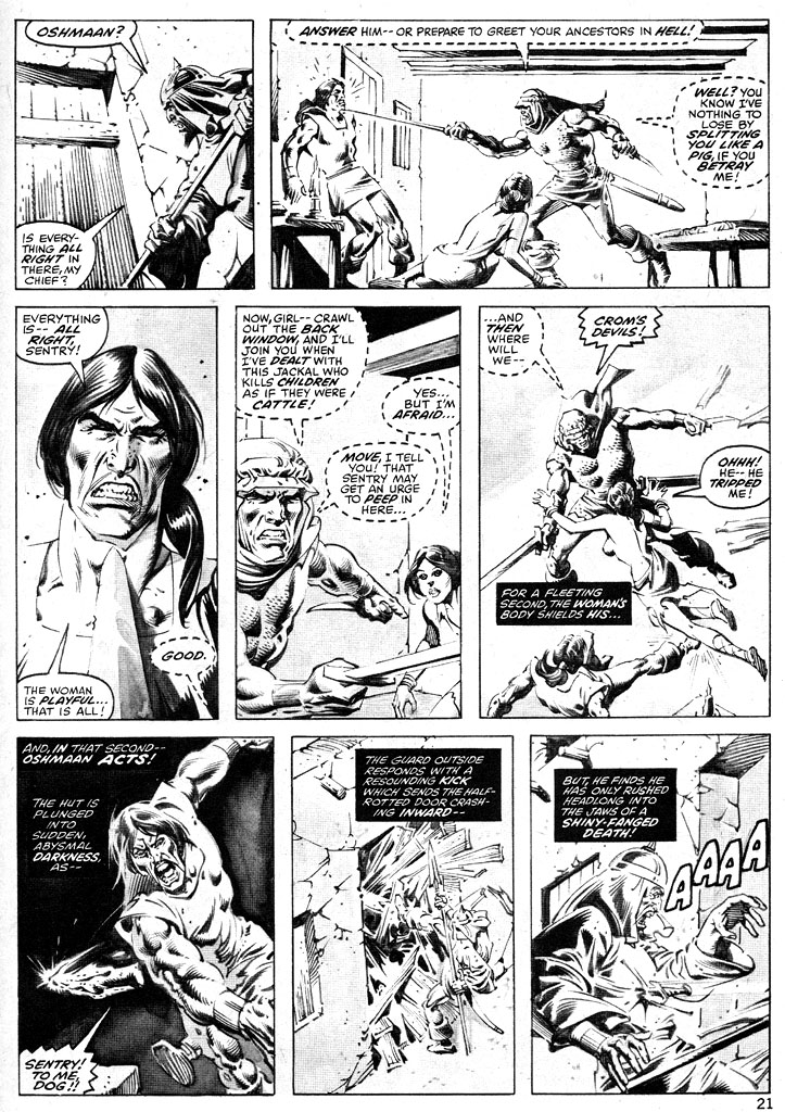 The Savage Sword Of Conan issue 37 - Page 21