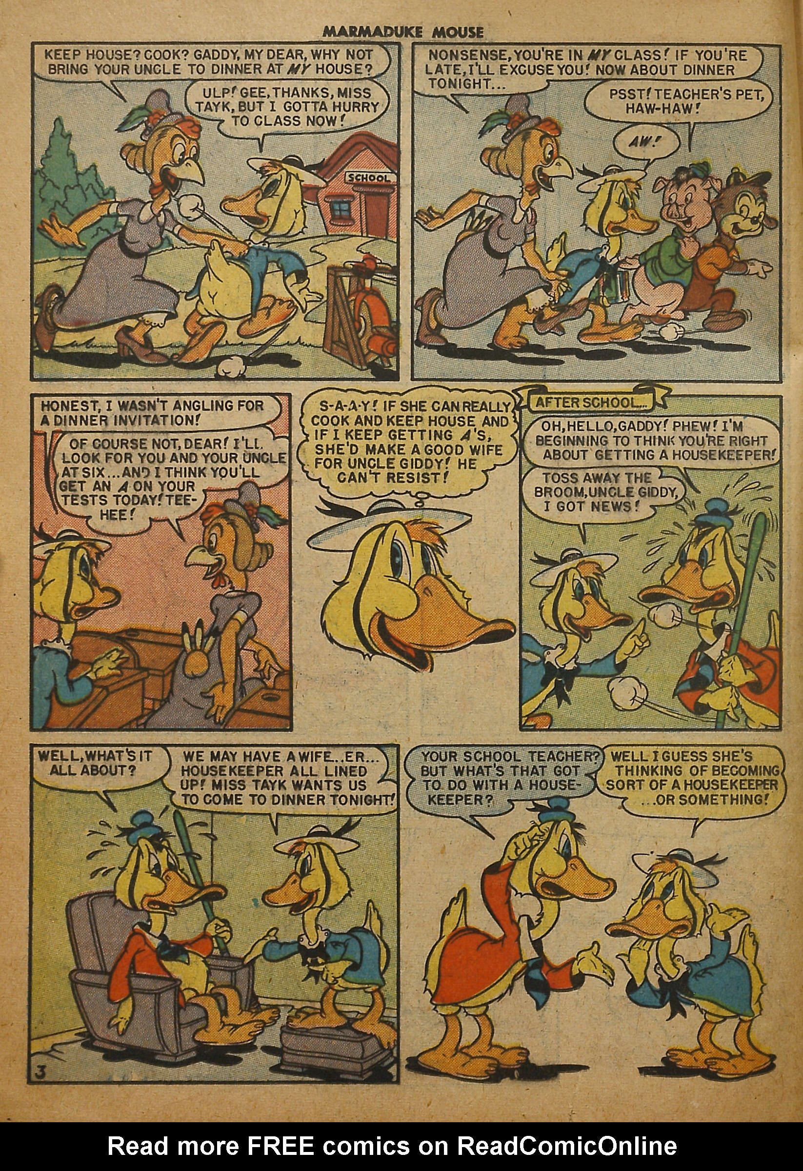 Read online Marmaduke Mouse comic -  Issue #18 - 12