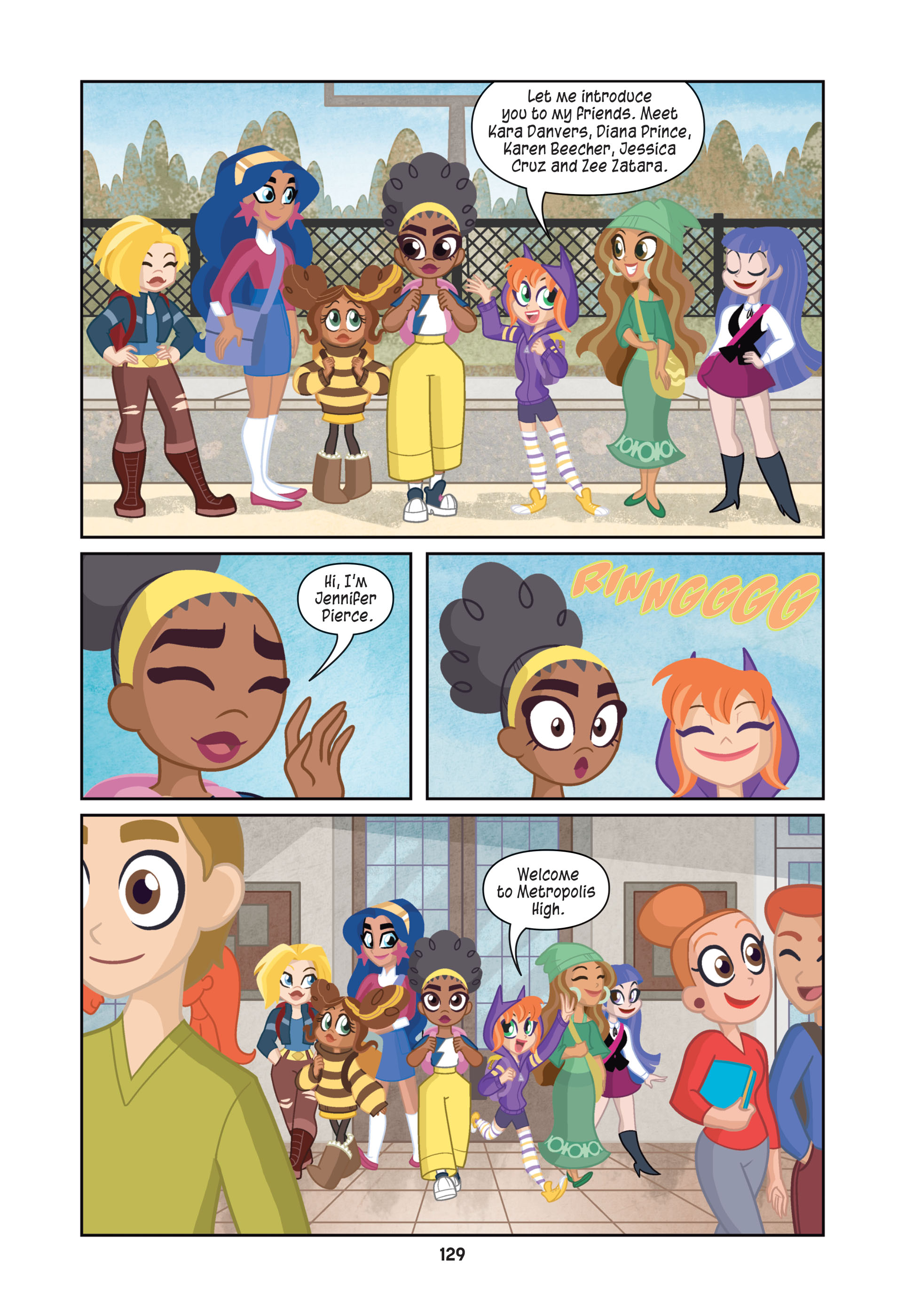 Read online DC Super Hero Girls: Powerless comic -  Issue # TPB - 128