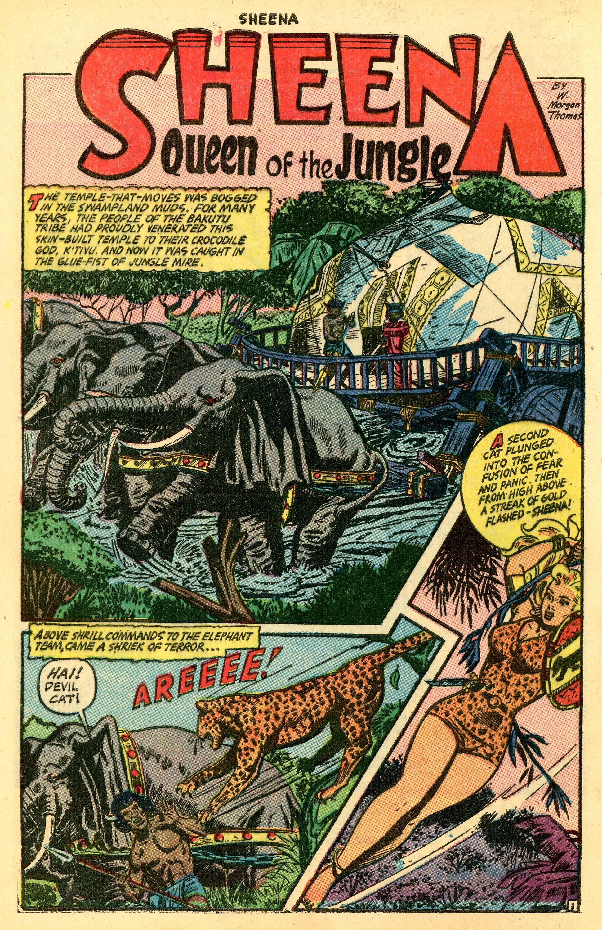 Read online Sheena, Queen of the Jungle (1942) comic -  Issue #17 - 4