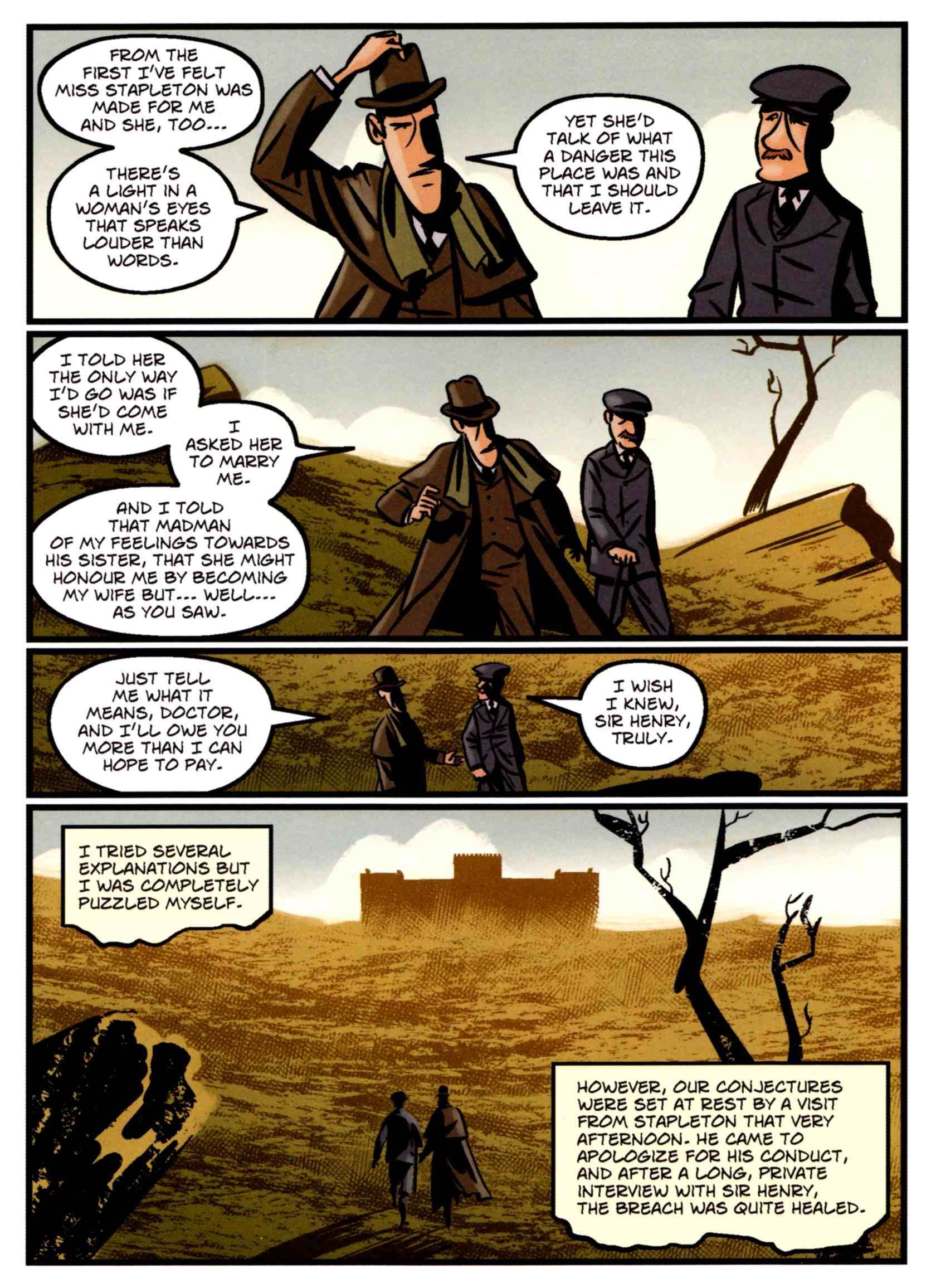 Read online The Hound of the Baskervilles (2009) comic -  Issue # TPB - 88