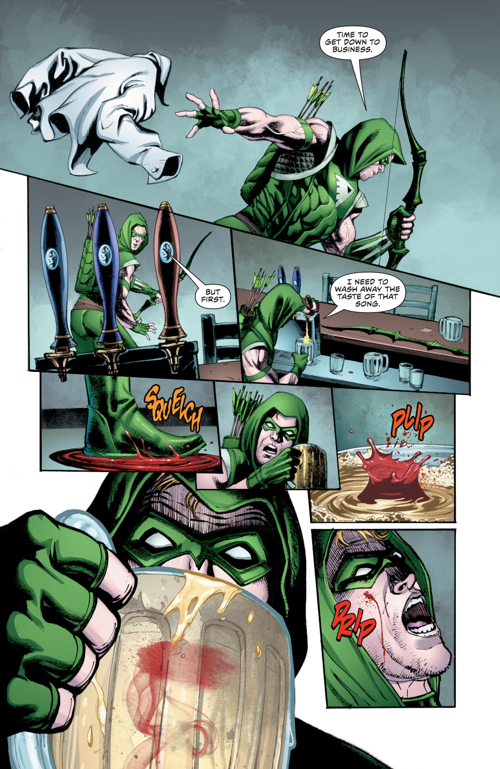 Read online Green Arrow (2011) comic -  Issue #46 - 13