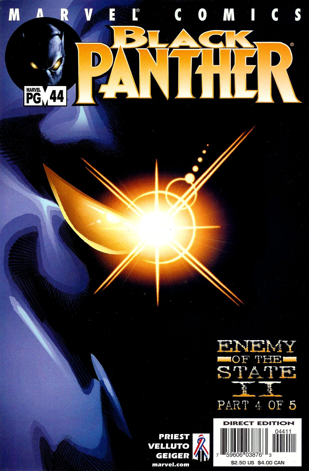 Read online Black Panther (1998) comic -  Issue #44 - 1