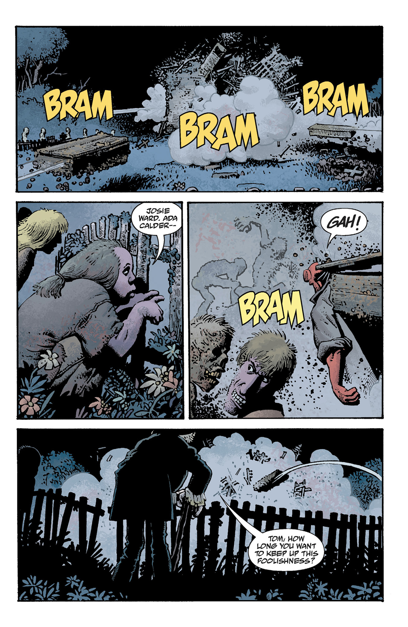 Read online Hellboy: The Crooked Man and Others comic -  Issue # TPB - 67