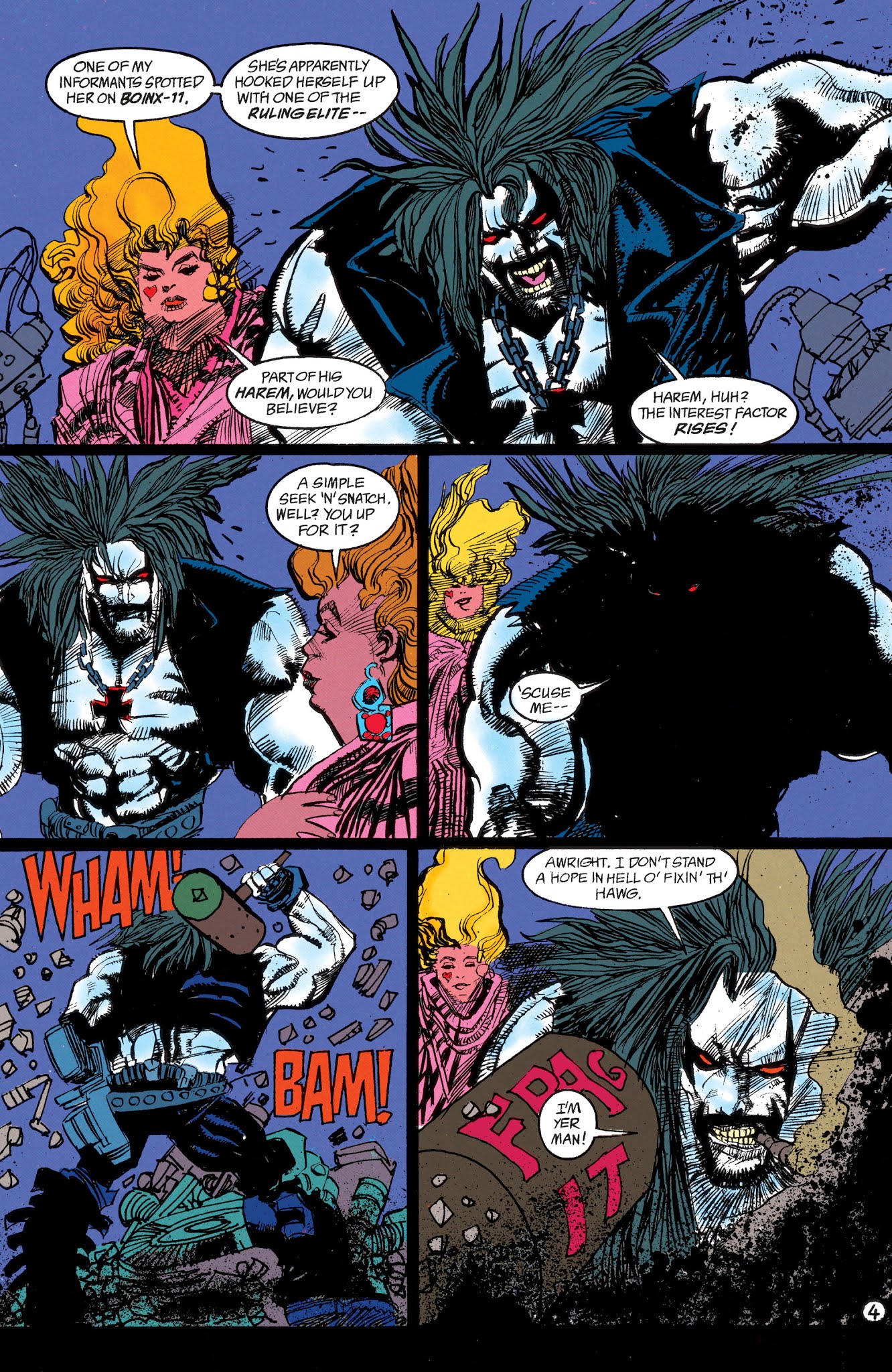 Read online Lobo by Keith Giffen & Alan Grant comic -  Issue # TPB 1 (Part 3) - 72