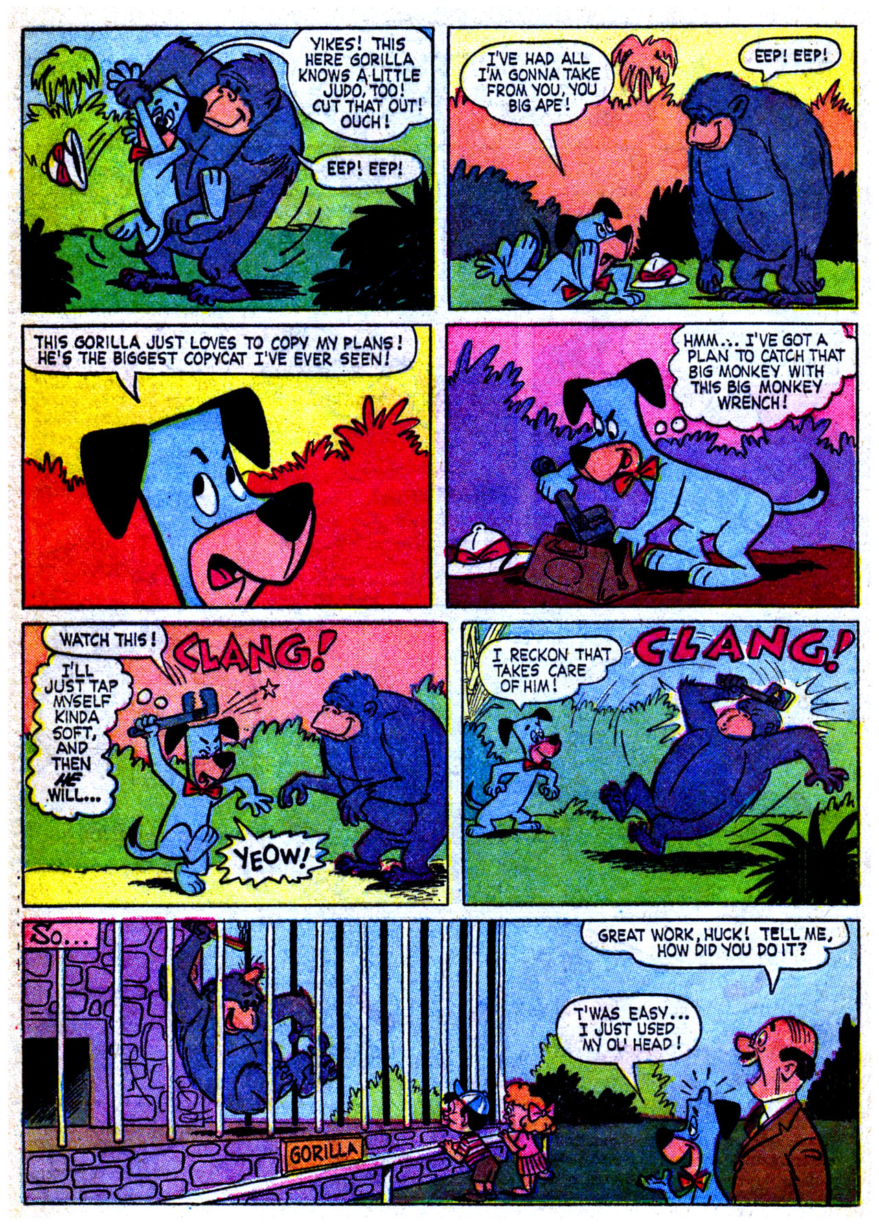 Read online Huckleberry Hound (1960) comic -  Issue #38 - 16