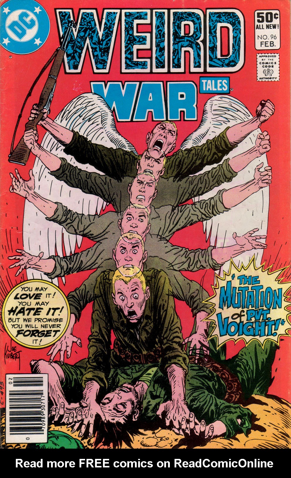Read online Weird War Tales (1971) comic -  Issue #96 - 1