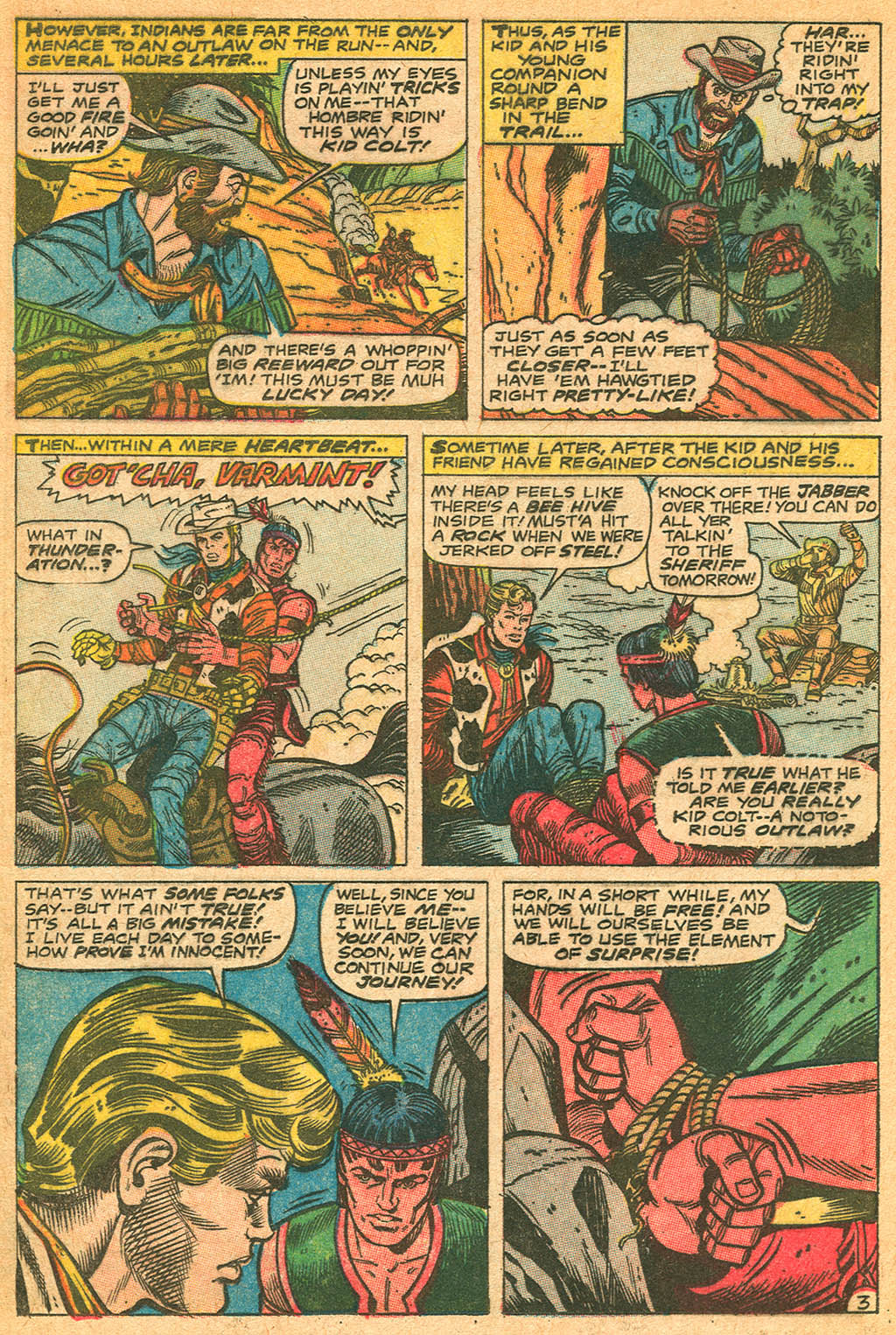 Read online Kid Colt Outlaw comic -  Issue #138 - 16