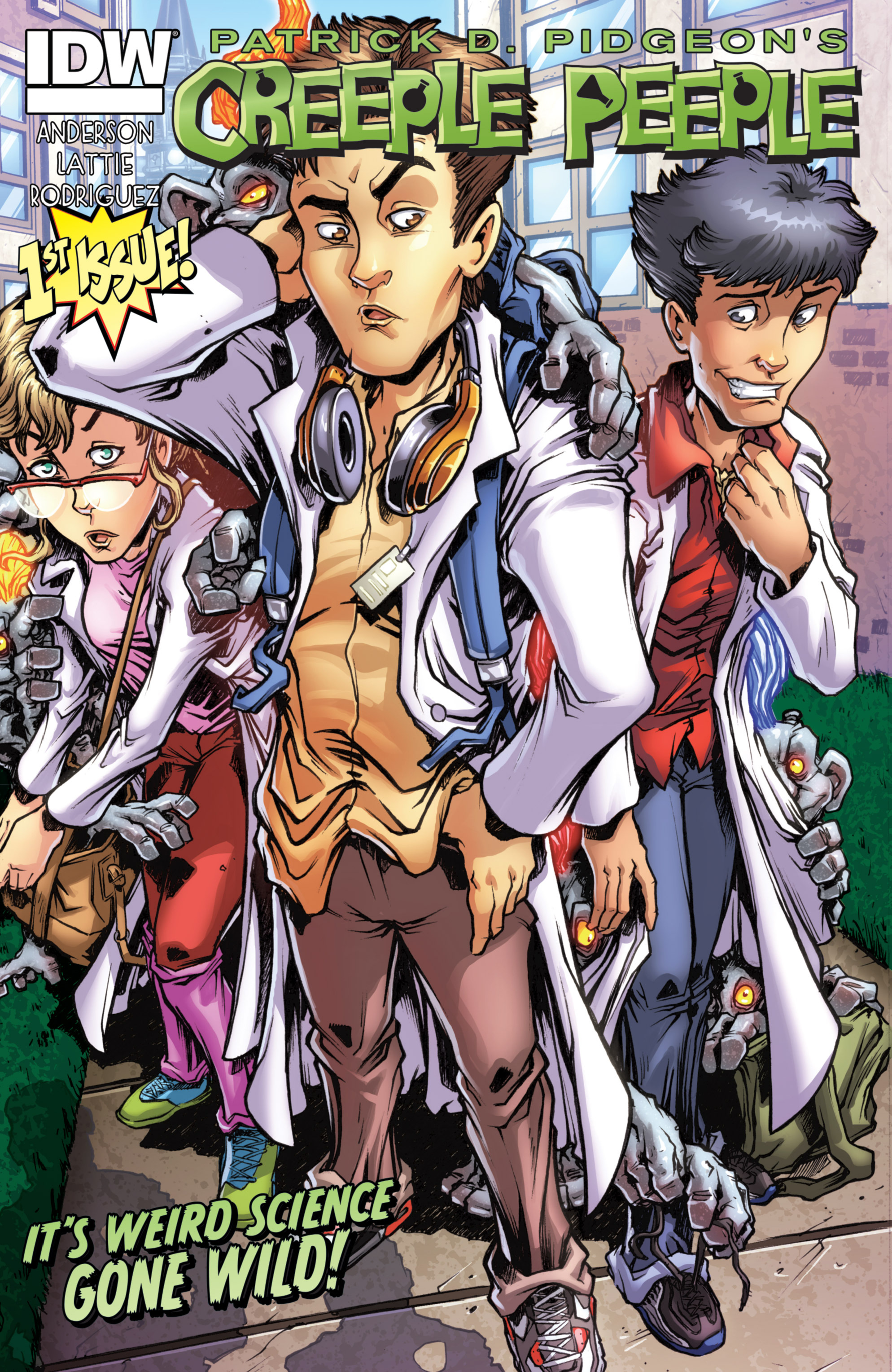 Read online Creeple Peeple comic -  Issue #1 - 1