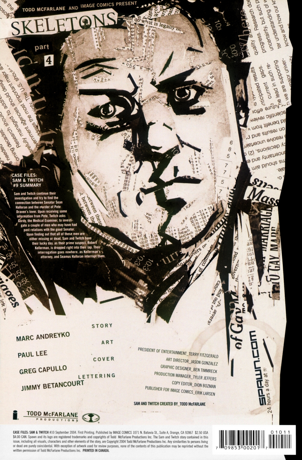 Read online Case Files: Sam and Twitch comic -  Issue #10 - 2
