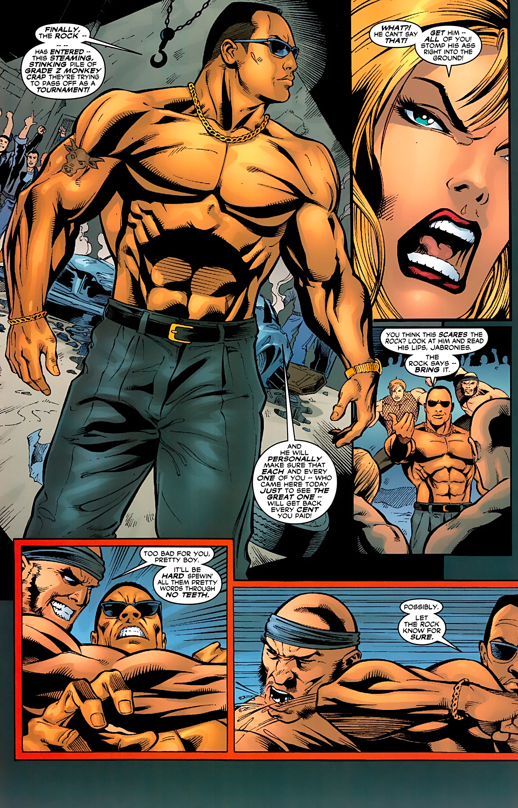 Read online The Rock comic -  Issue # Full - 17