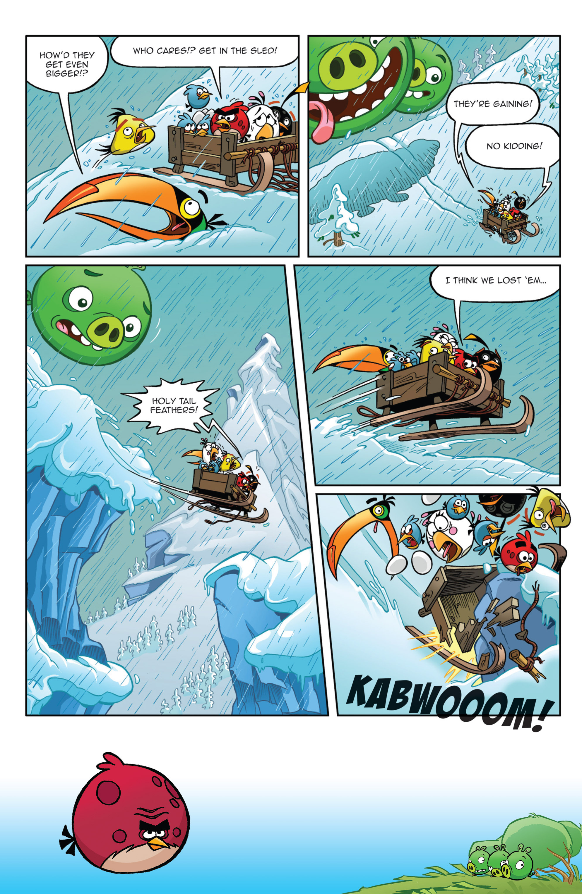 Read online Angry Birds Comics (2014) comic -  Issue #9 - 13