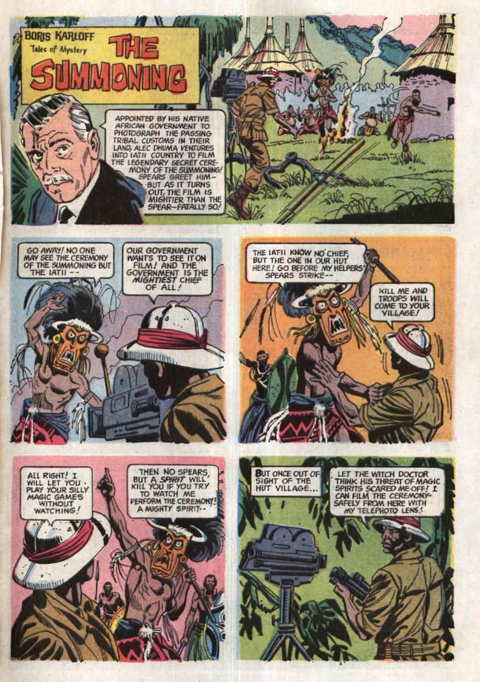 Read online Boris Karloff Tales of Mystery comic -  Issue #35 - 27