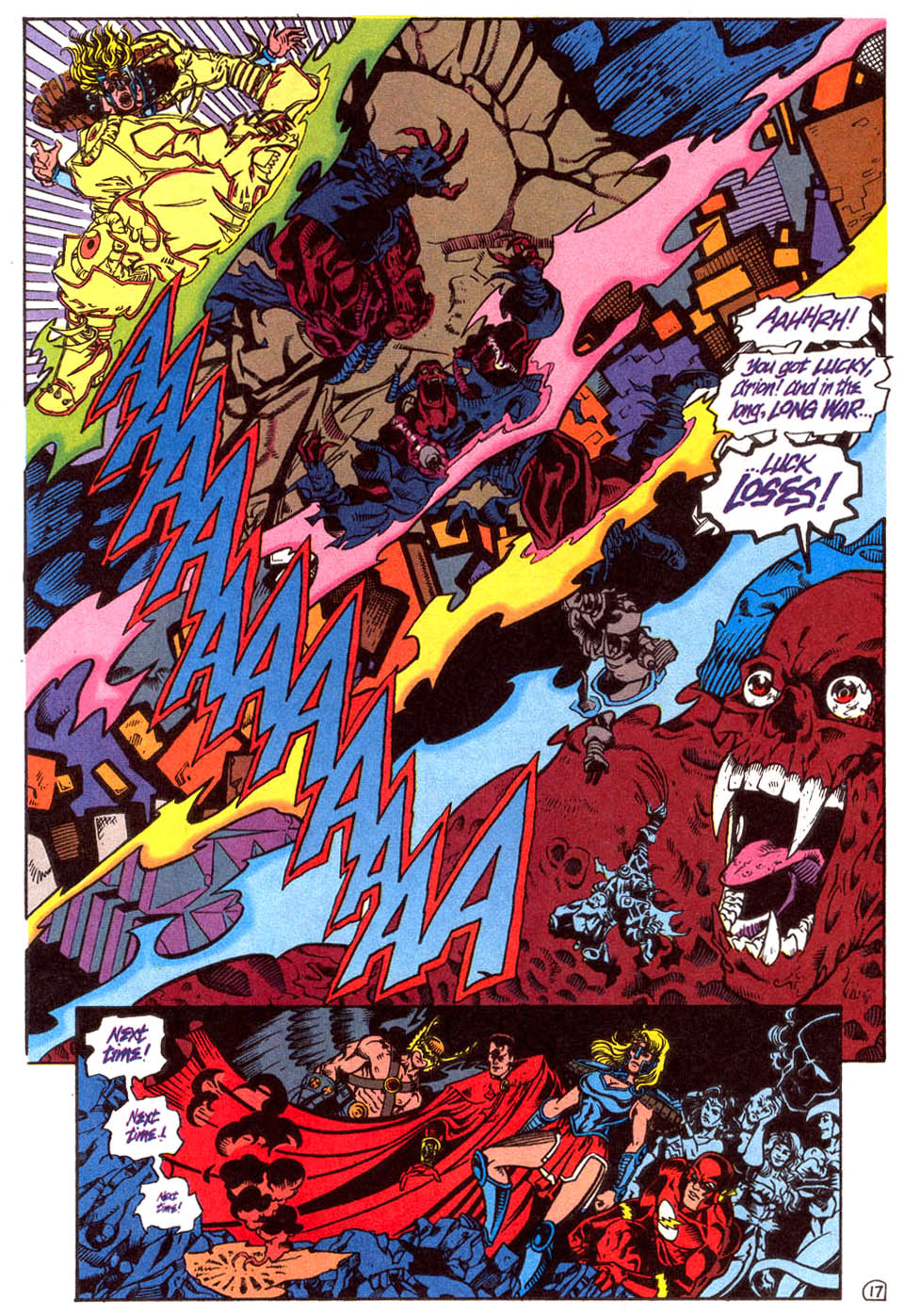 Read online Justice League America comic -  Issue #94 - 17