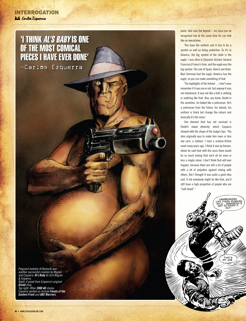 Read online Judge Dredd Megazine (Vol. 5) comic -  Issue #302 - 20
