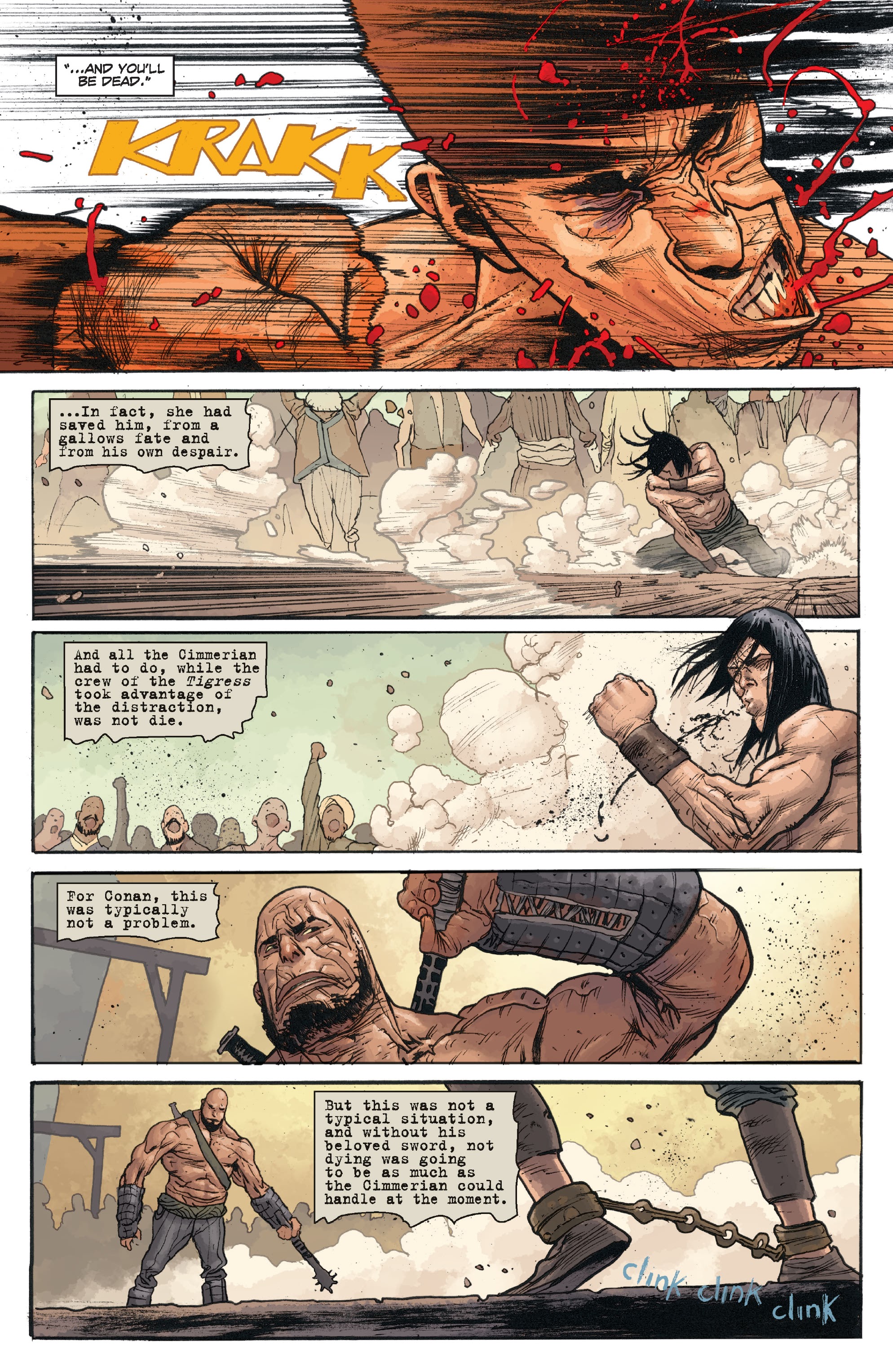 Read online Conan Chronicles Epic Collection comic -  Issue # TPB Horrors Beneath the Stones (Part 4) - 73