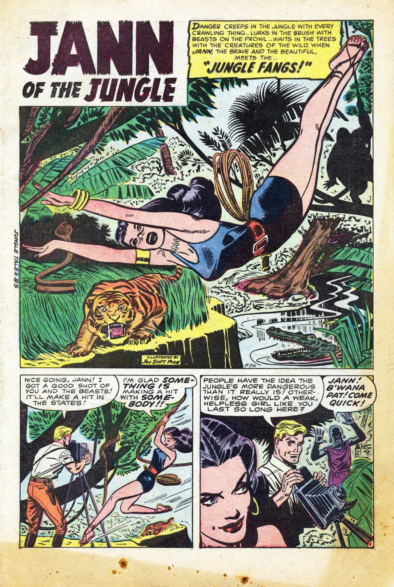 Read online Jungle Tales comic -  Issue #5 - 3