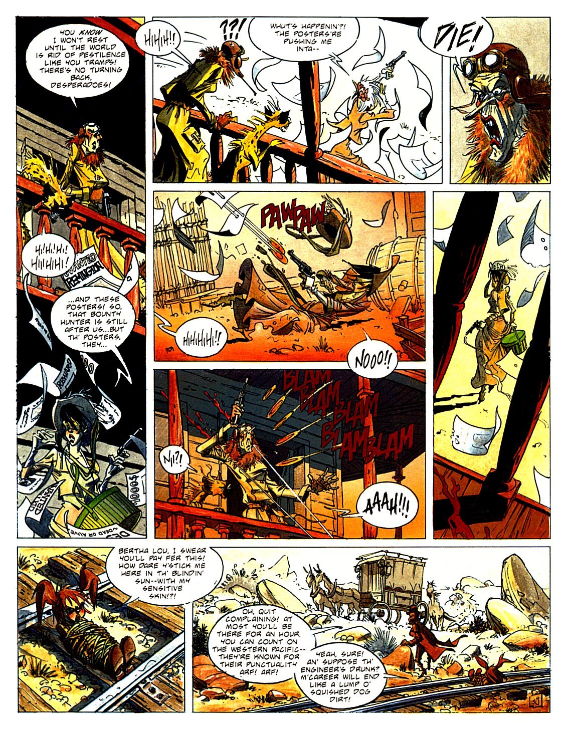 Read online Desperadoes (1992) comic -  Issue # TPB - 45