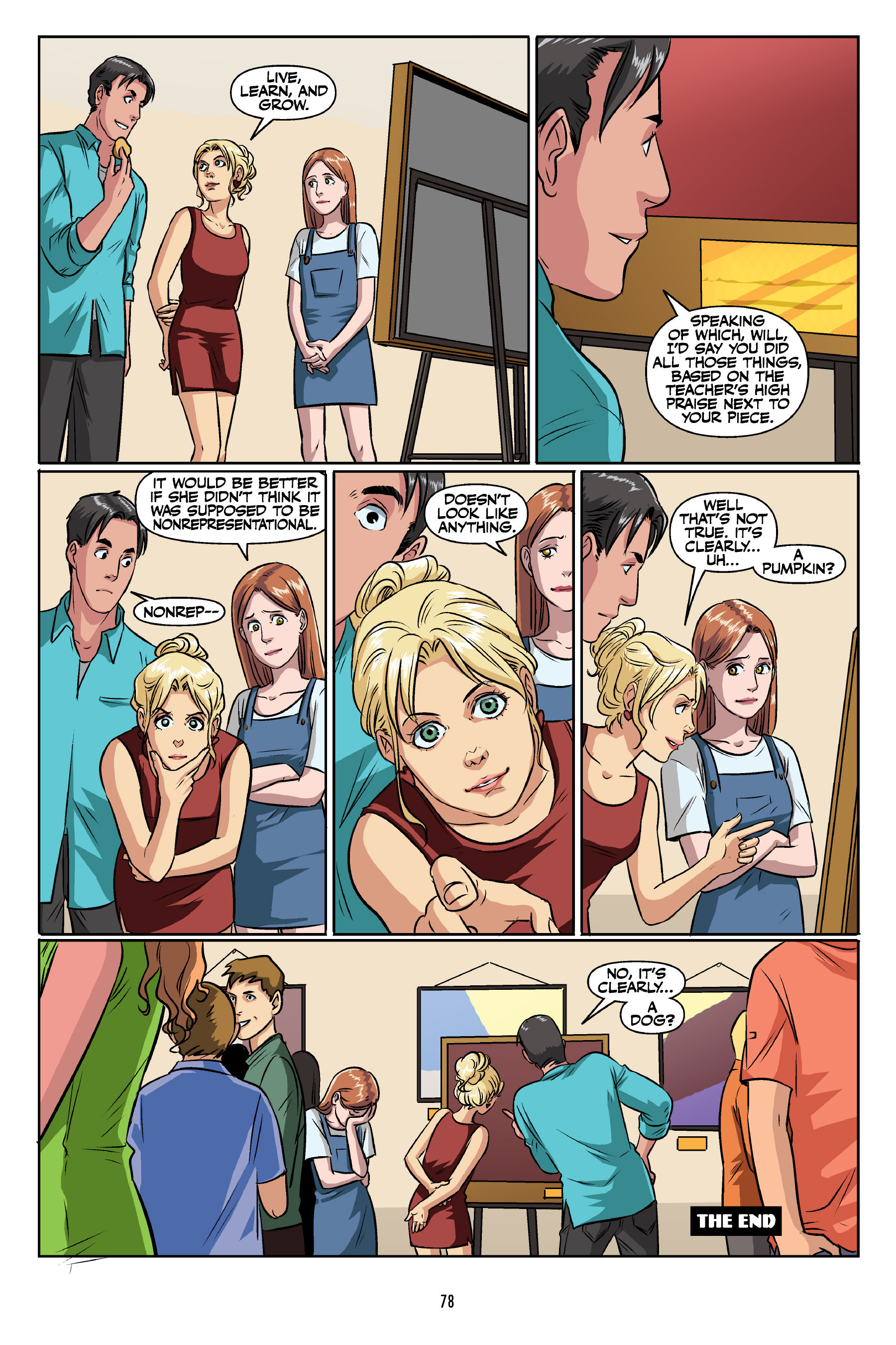 Read online Buffy: The High School Years - Glutton For Punishment comic -  Issue # Full - 78