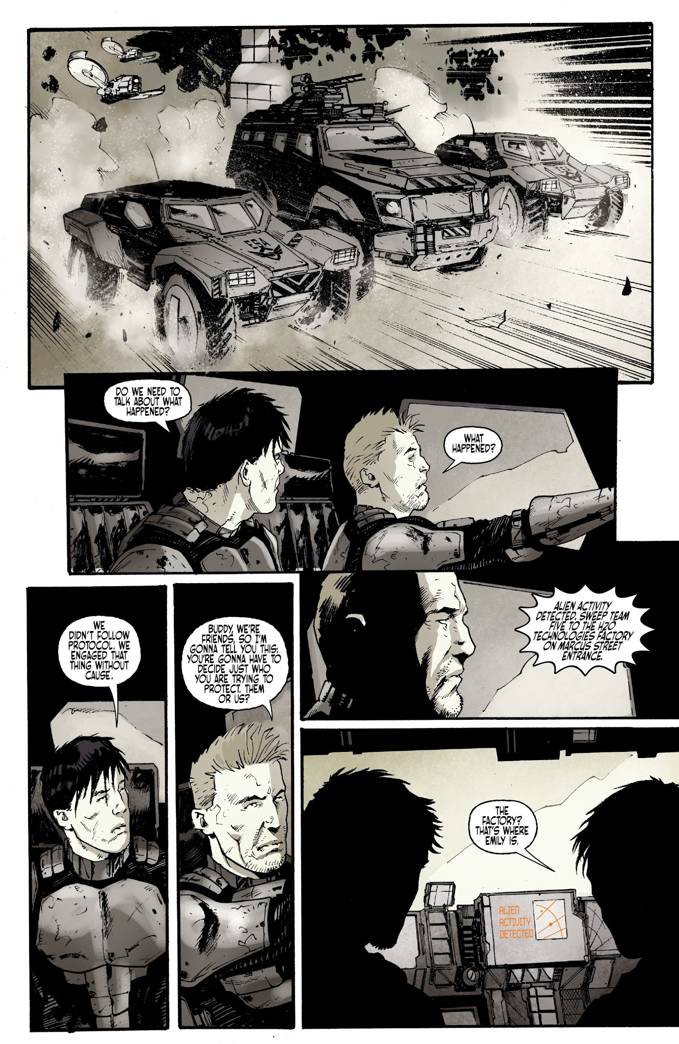 Read online Port of Earth comic -  Issue #3 - 14