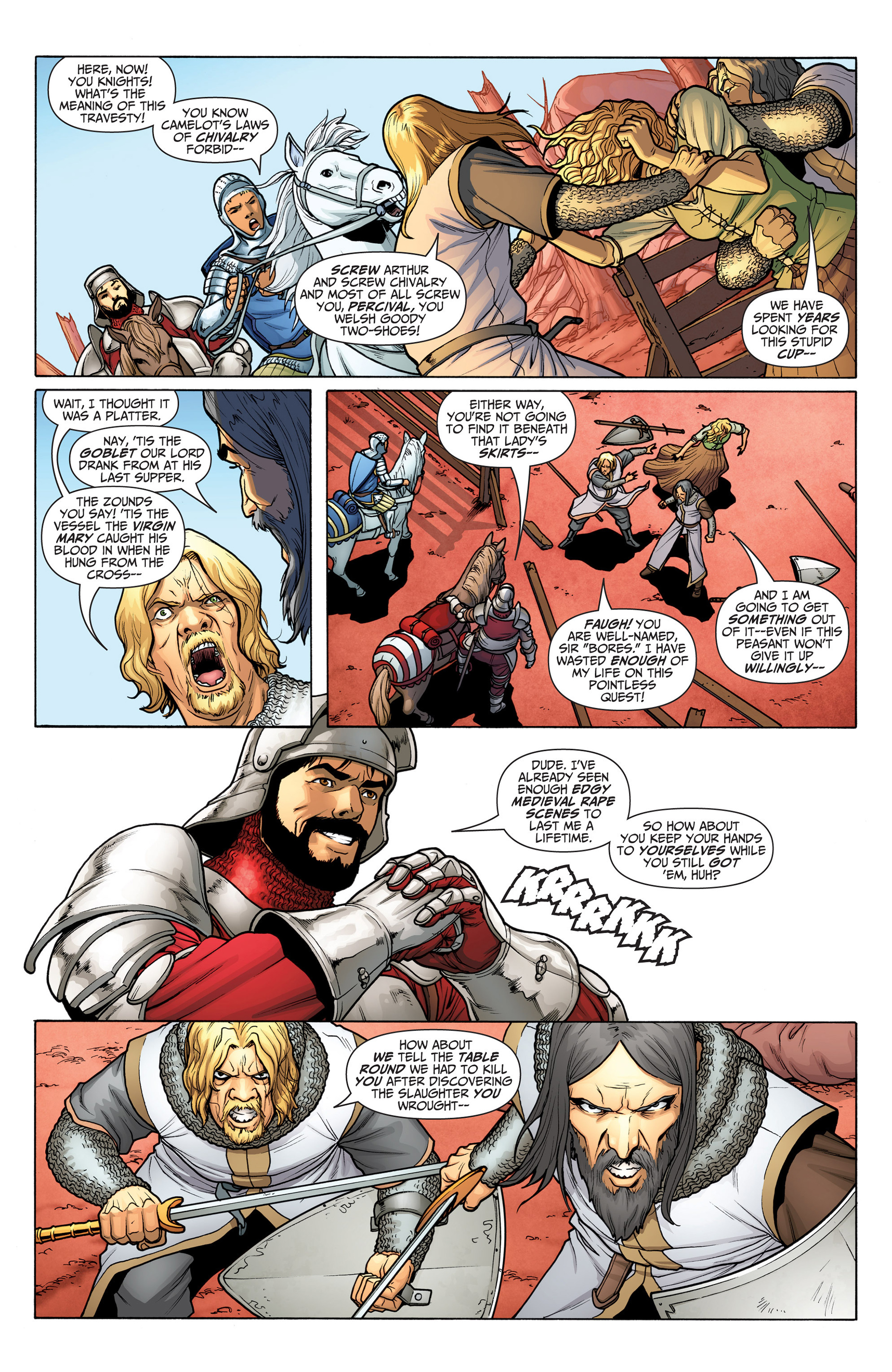 Read online Archer and Armstrong comic -  Issue #22 - 4