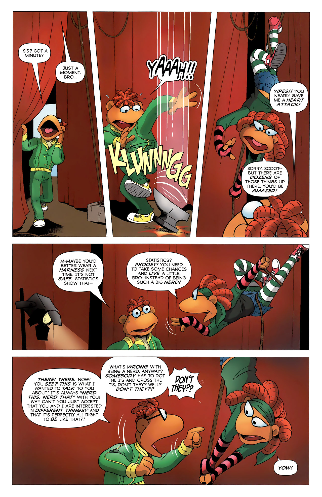 Read online The Muppet Show: The Comic Book comic -  Issue #4 - 18