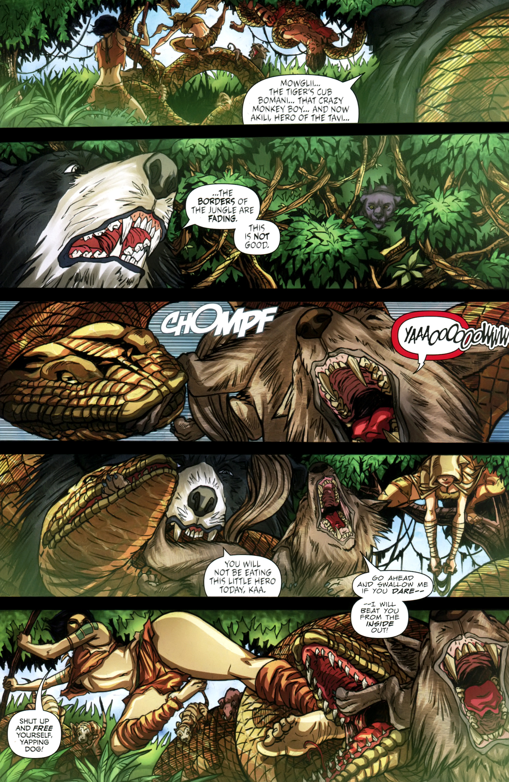 Read online Grimm Fairy Tales presents The Jungle Book comic -  Issue #4 - 17