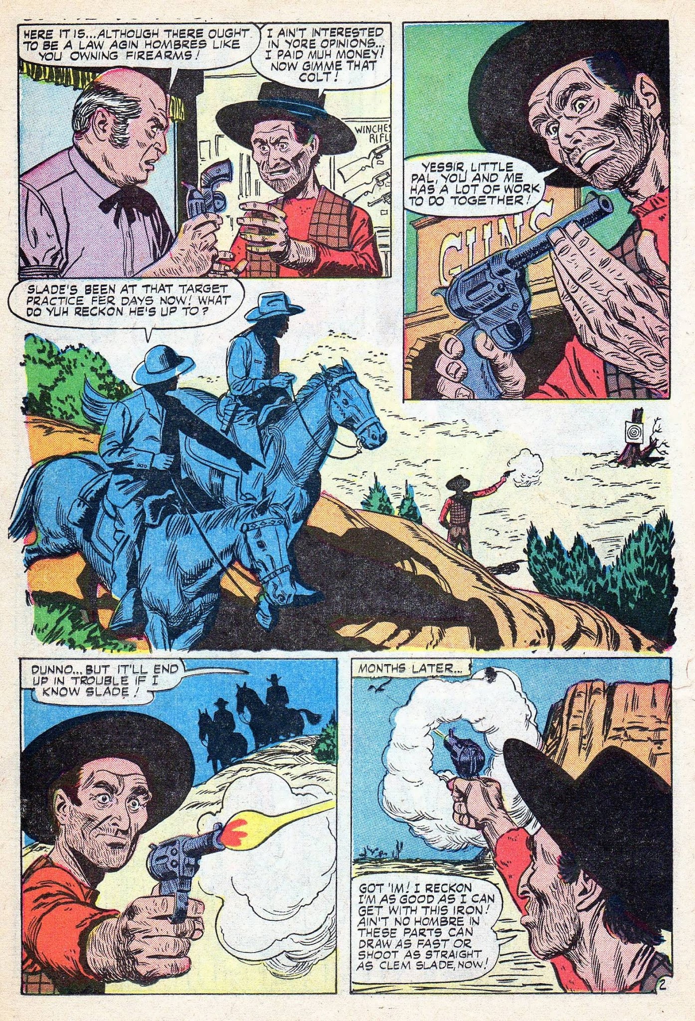 Read online The Outlaw Kid (1954) comic -  Issue #15 - 22
