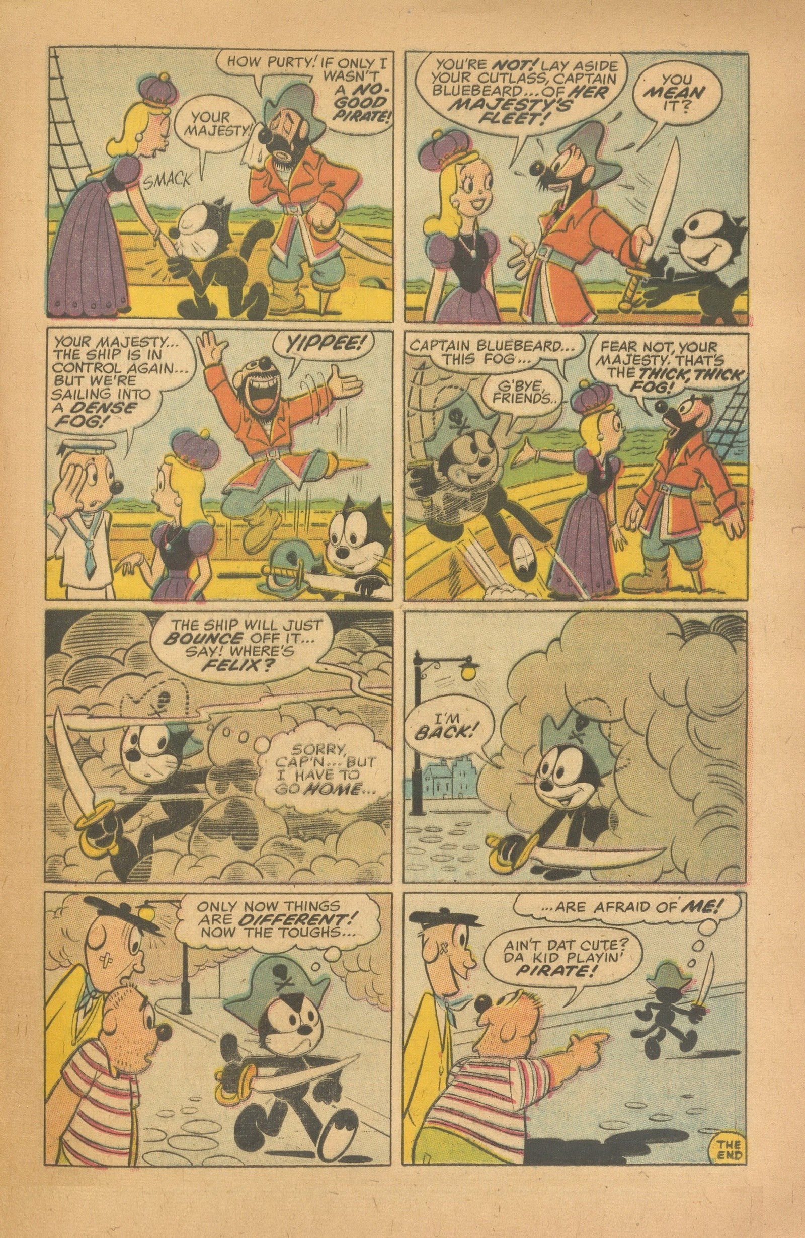 Read online Felix the Cat (1955) comic -  Issue #93 - 25