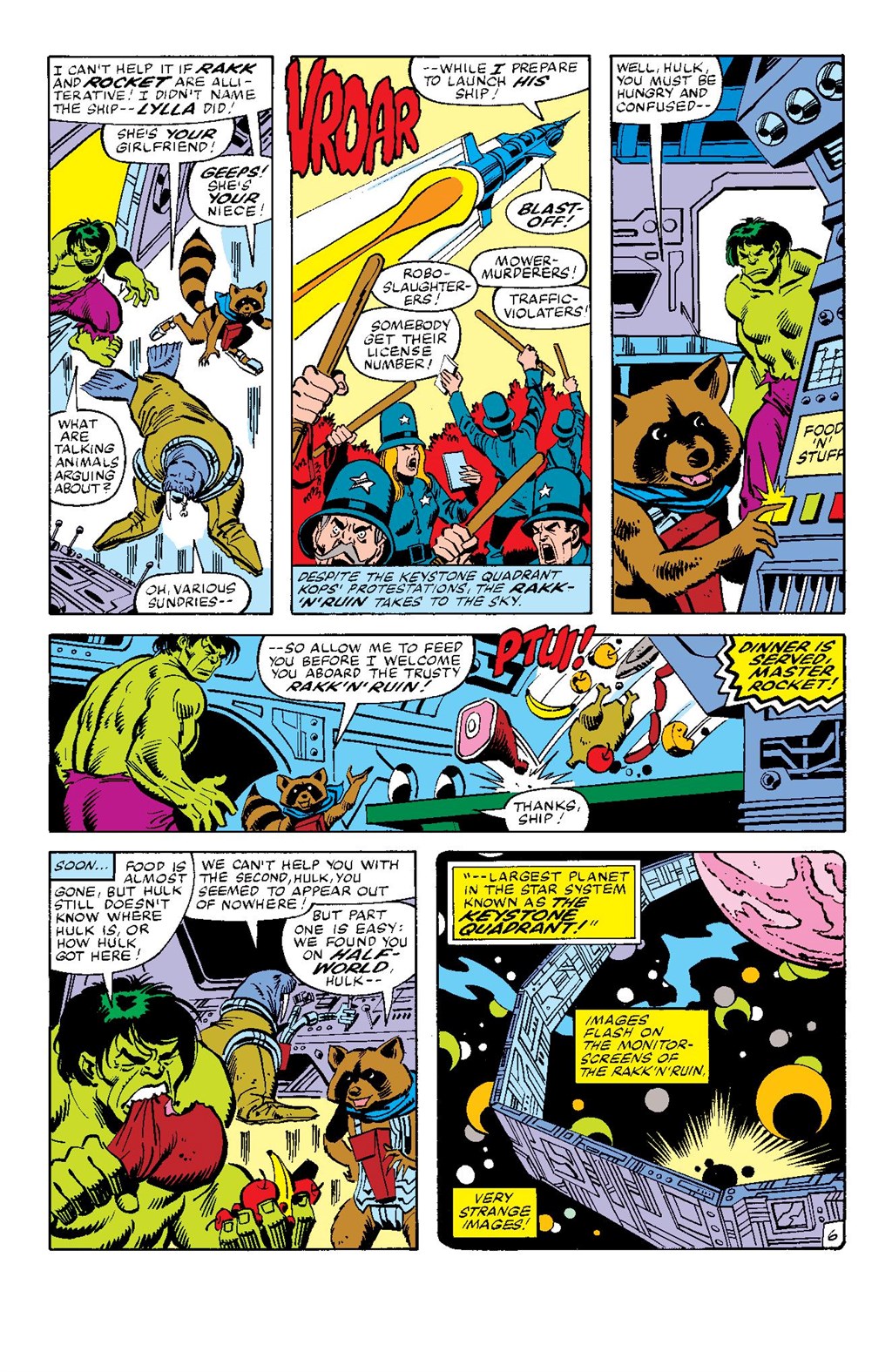 Read online Marvel-Verse: Rocket & Groot comic -  Issue # TPB - 11