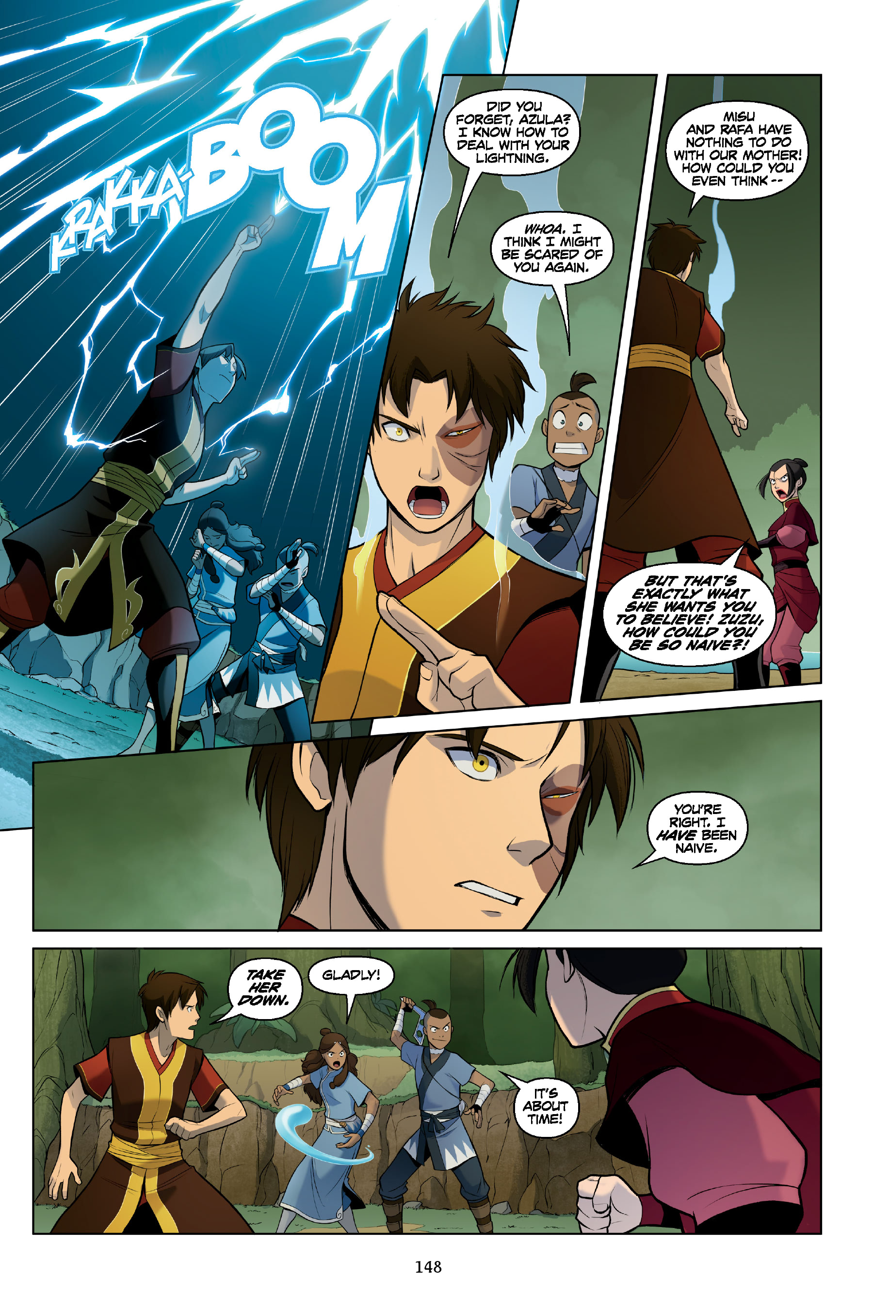 Read online Nickelodeon Avatar: The Last Airbender - The Search comic -  Issue # _TPB Omnibus (Part 2) - 49