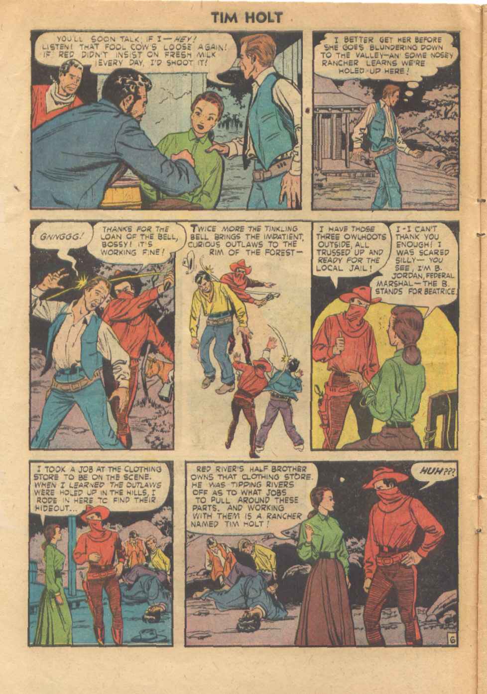 Read online Tim Holt comic -  Issue #26 - 7