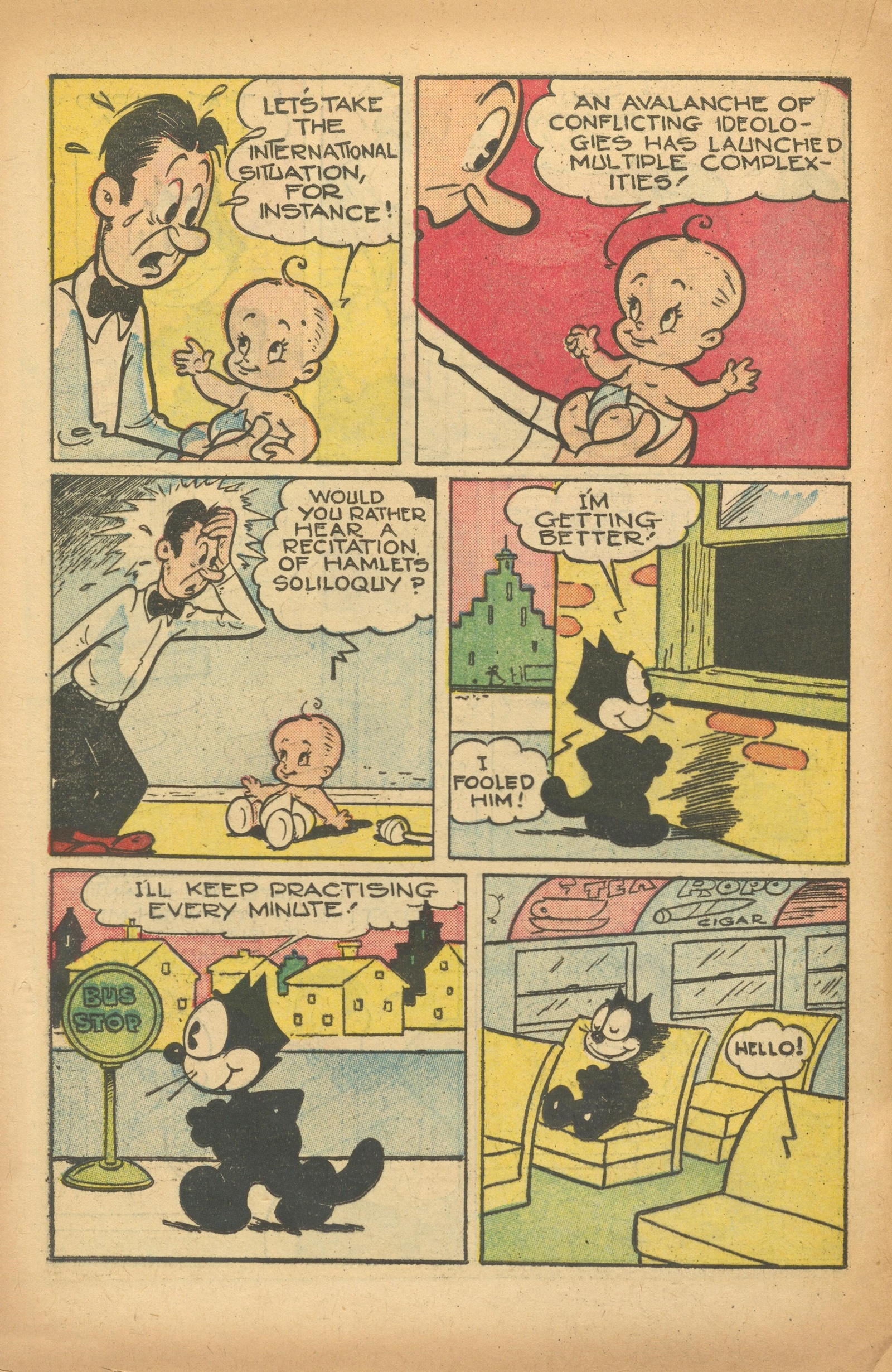 Read online Felix the Cat (1951) comic -  Issue #22 - 22