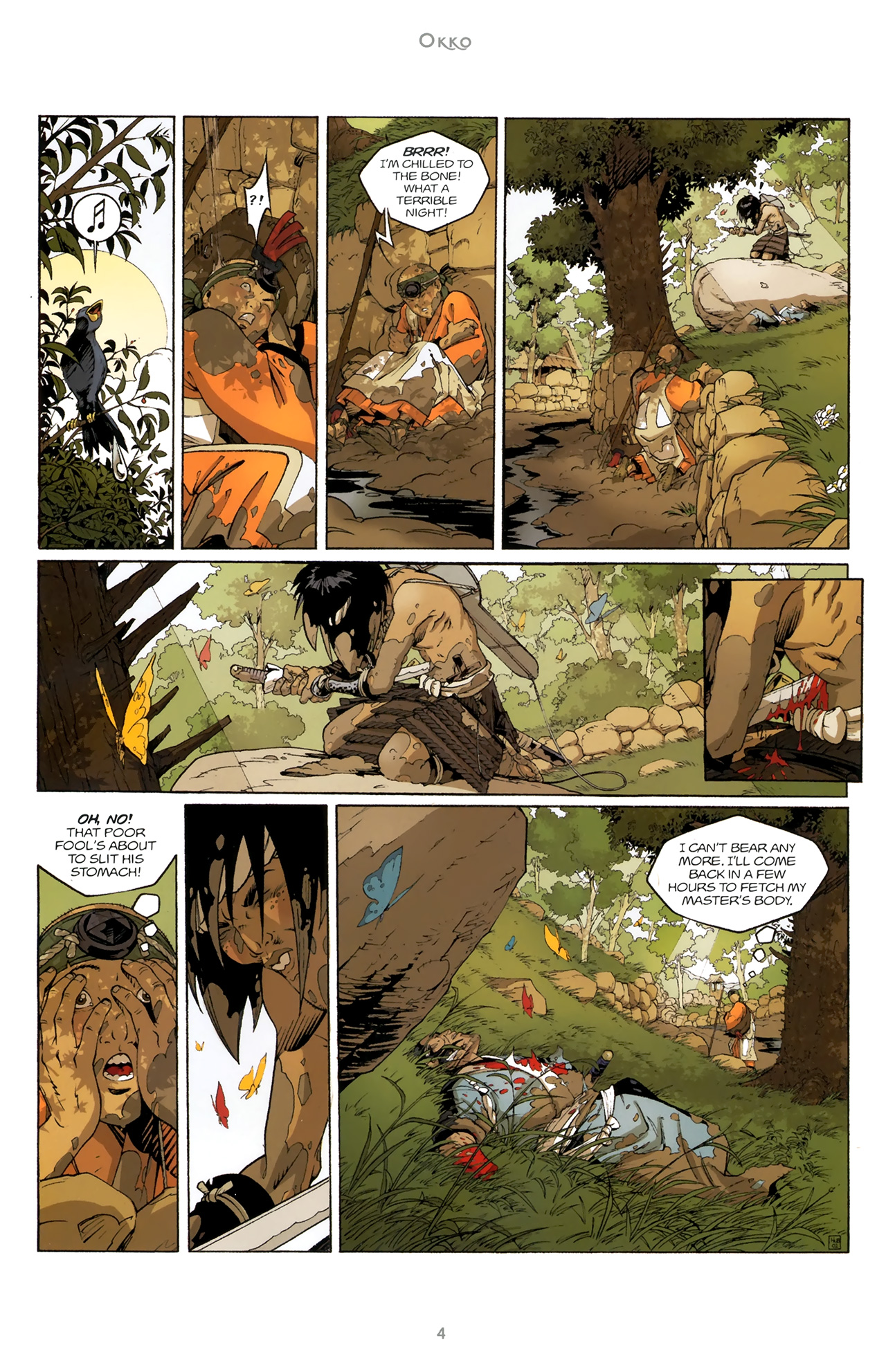 Read online Okko: The Cycle of Air comic -  Issue #3 - 4