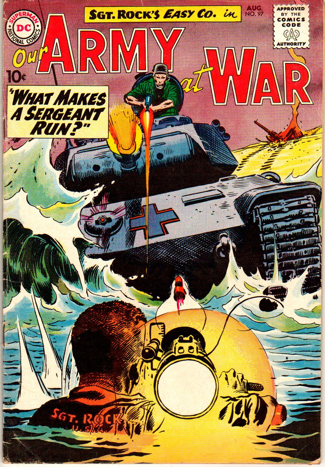 Read online Our Army at War (1952) comic -  Issue #97 - 1