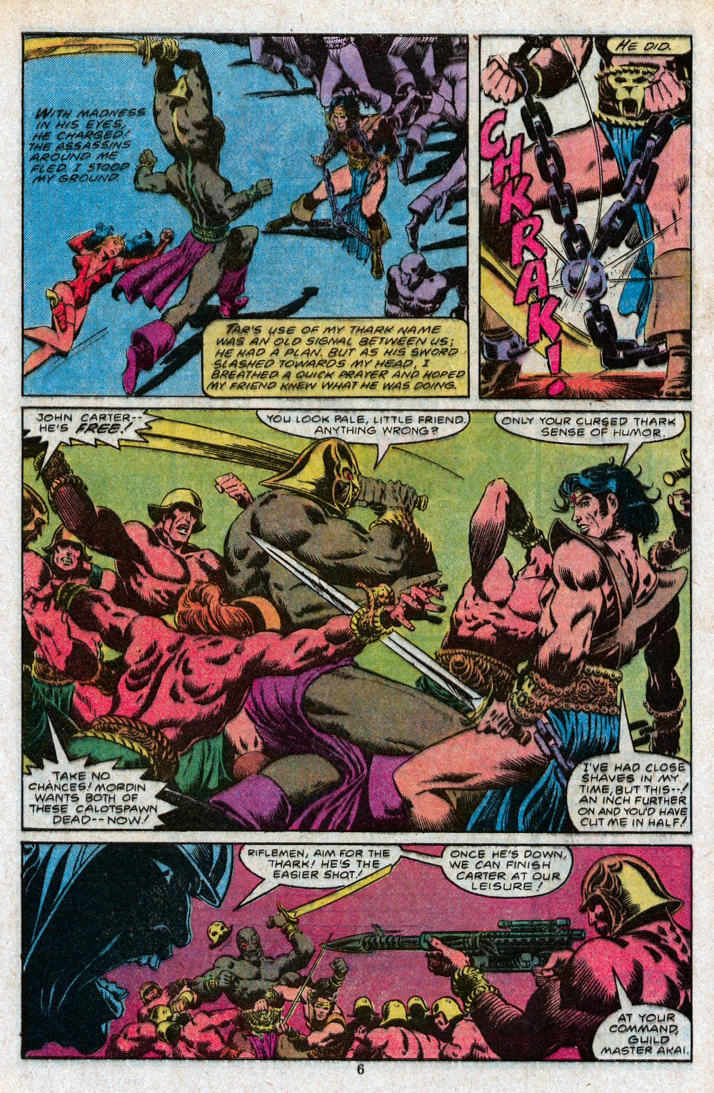 Read online John Carter Warlord of Mars comic -  Issue #24 - 8