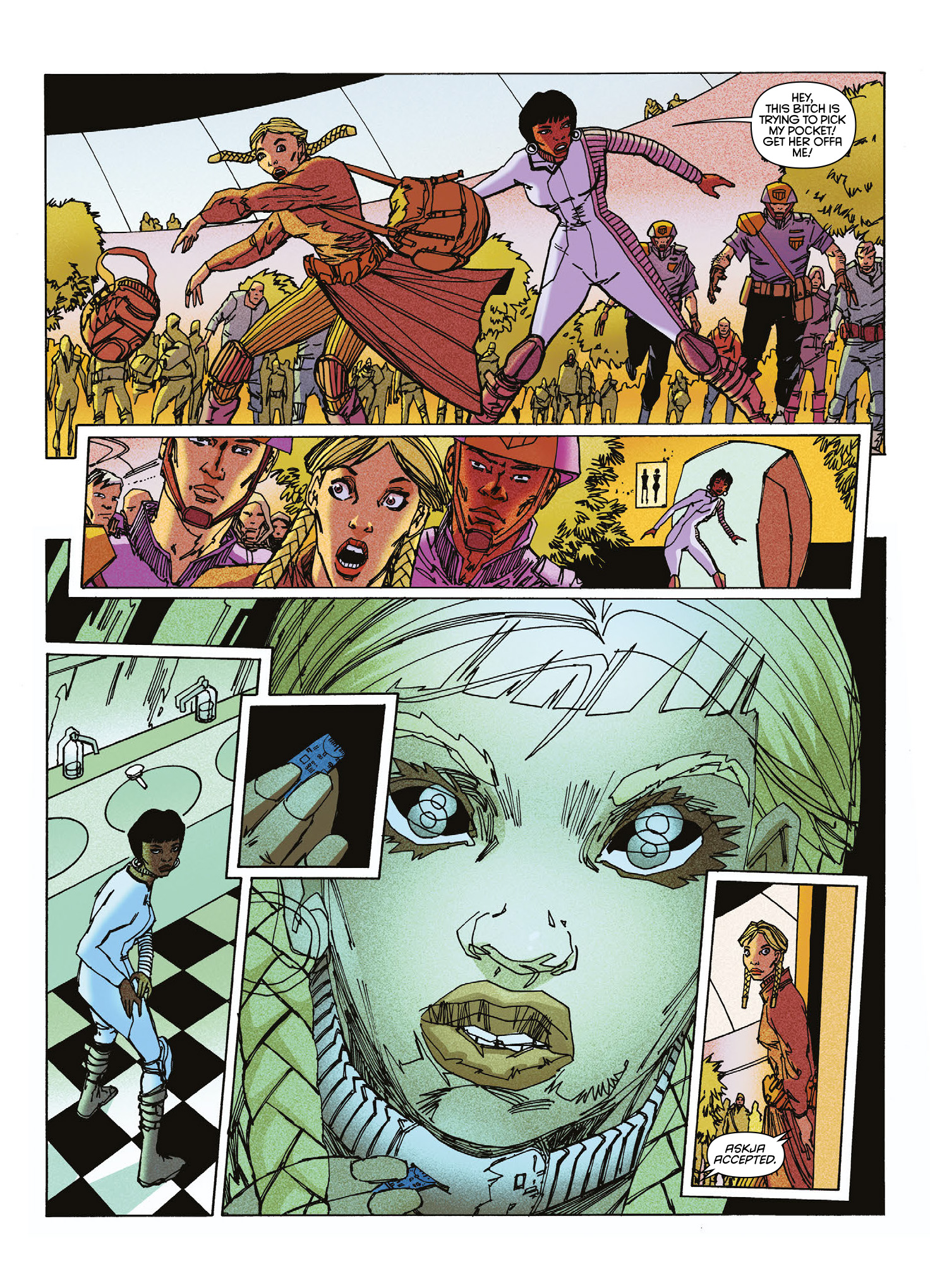 Read online Judge Dredd Megazine (Vol. 5) comic -  Issue #423 - 87