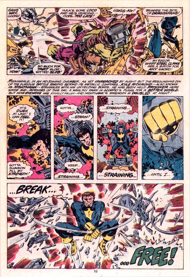 The Defenders (1972) Issue #50 #51 - English 7